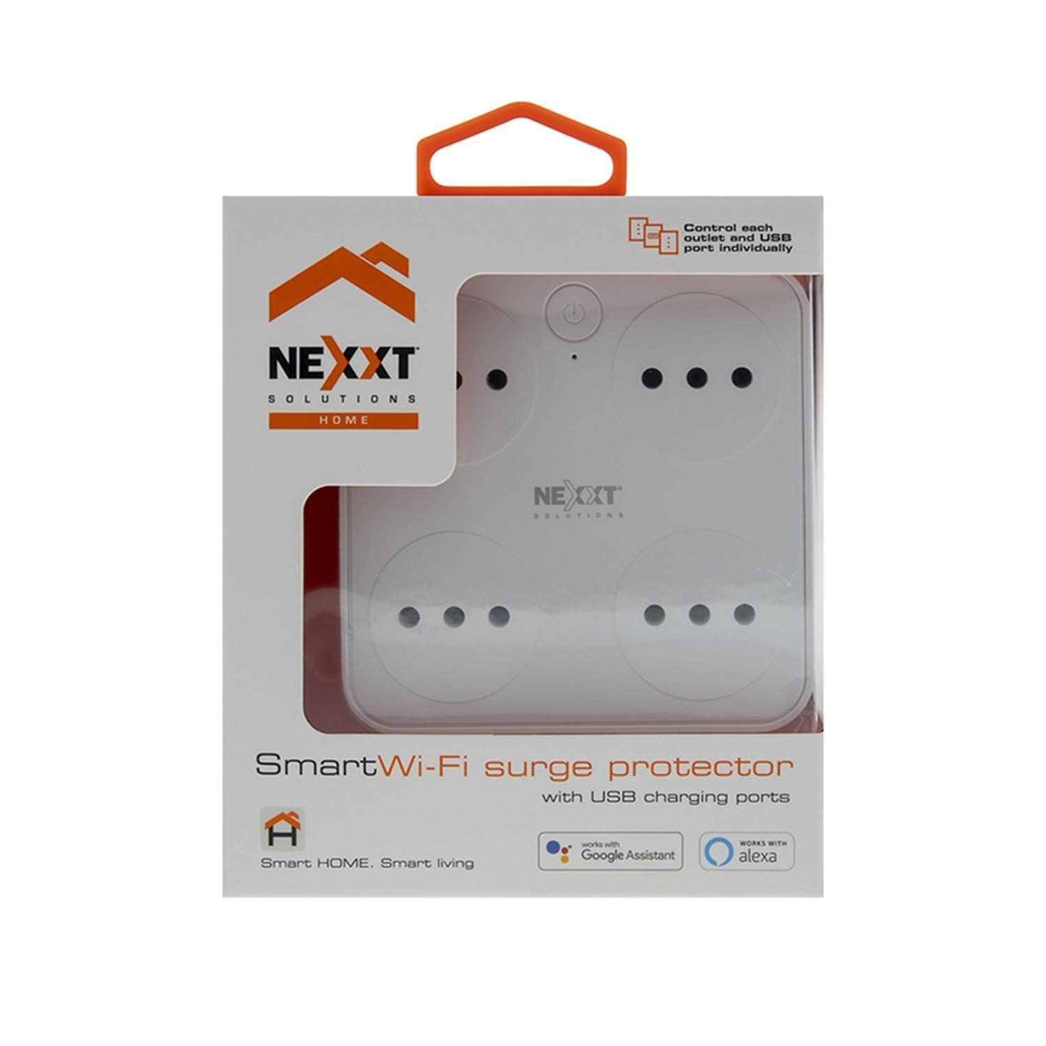 Enchufe inteligente con 4 tomas y 4 USB-0