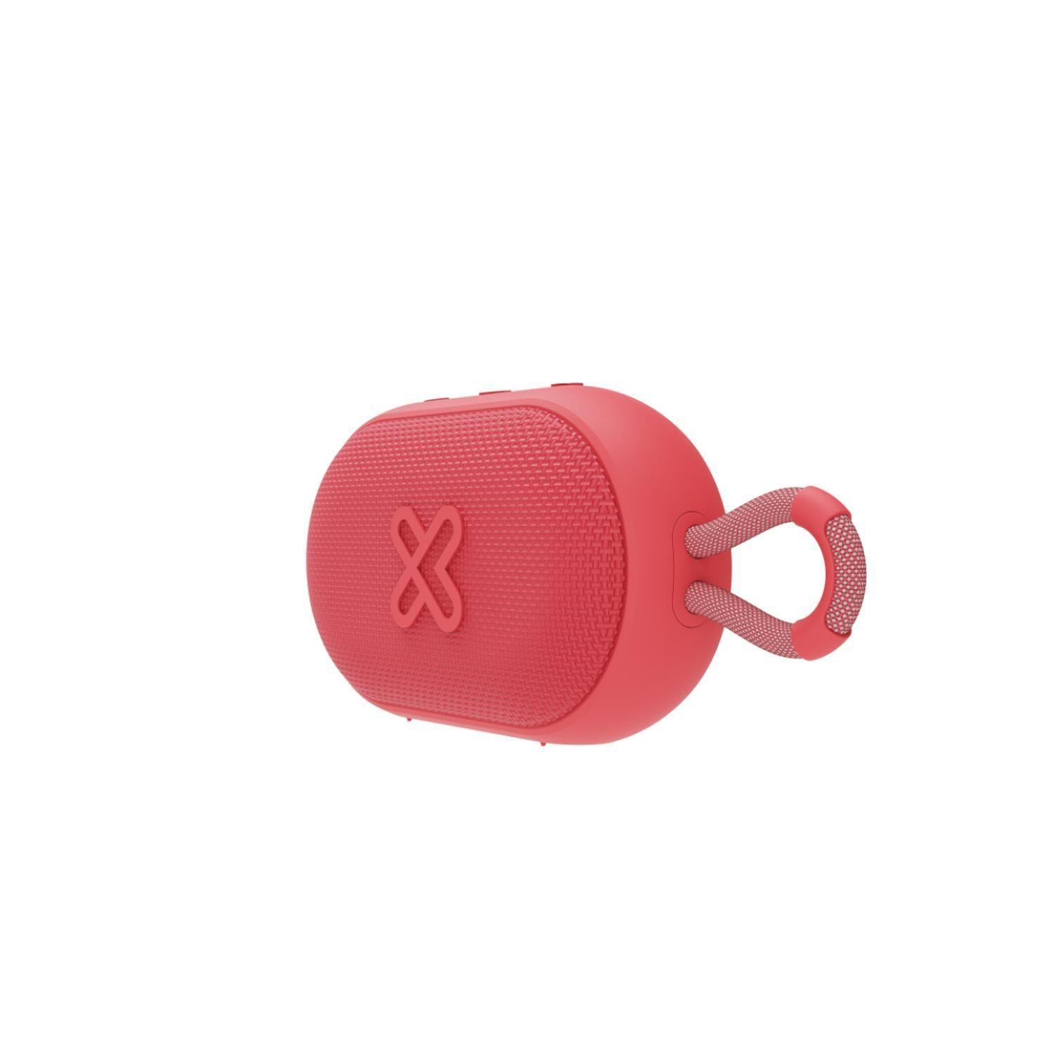 Parlante Bluetooth Portátil Klip Xtreme GrooveSplash Rojo KBS-030RD-4