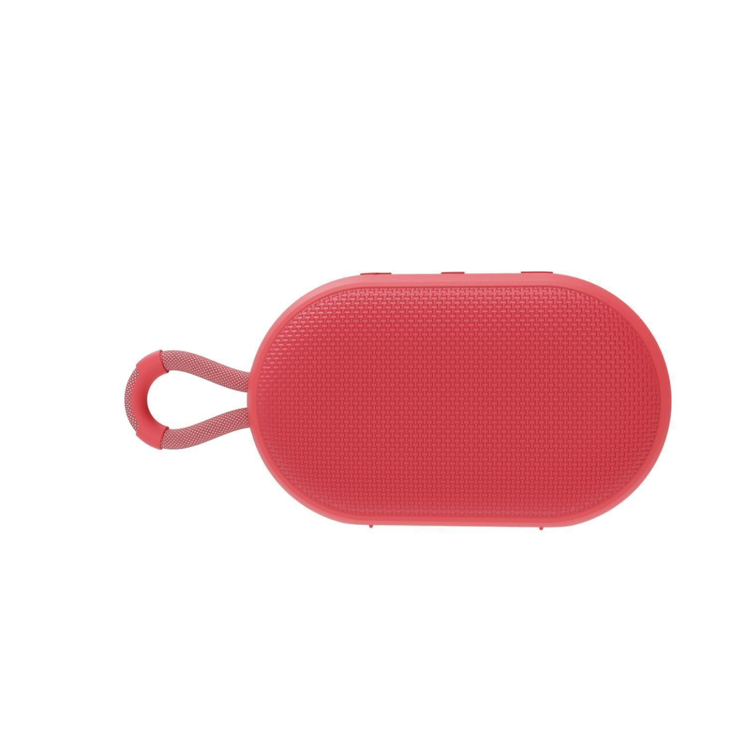 Parlante Bluetooth Portátil Klip Xtreme GrooveSplash Rojo KBS-030RD-6