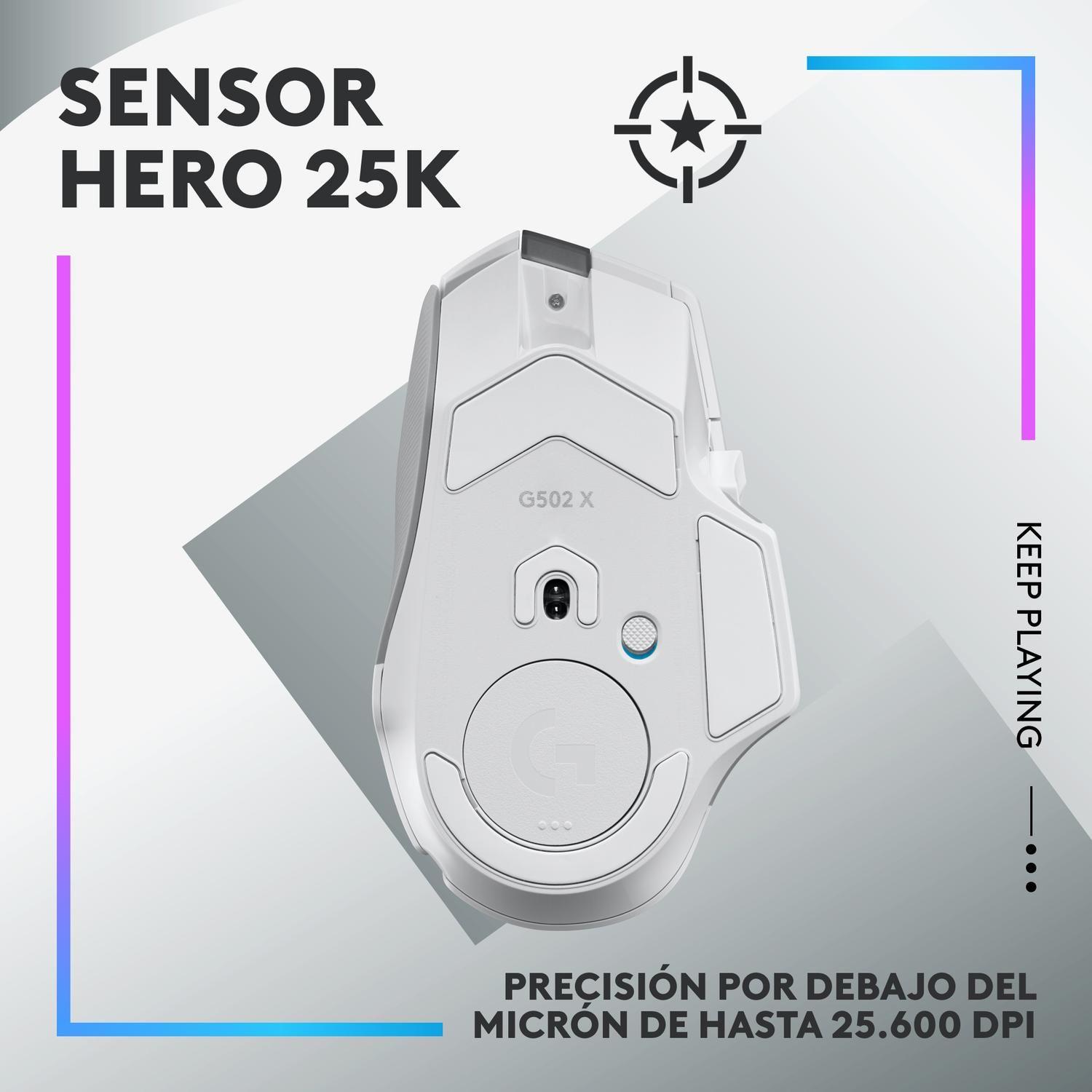 Logitech G G502 X PLUS Mouse óptico Bluetooth-3