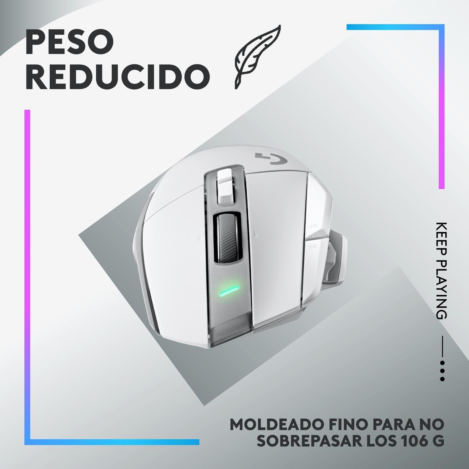 Logitech G G502 X PLUS Mouse óptico Bluetooth-8