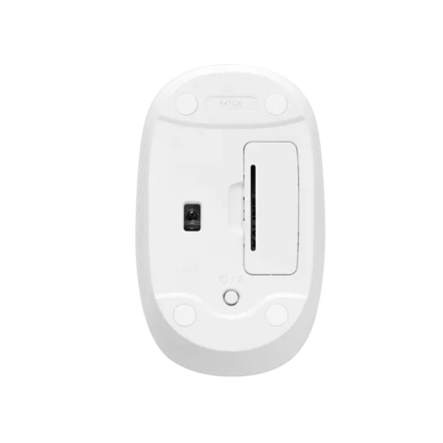 Mouse Bluetooth Logitech M196 Blanco-1
