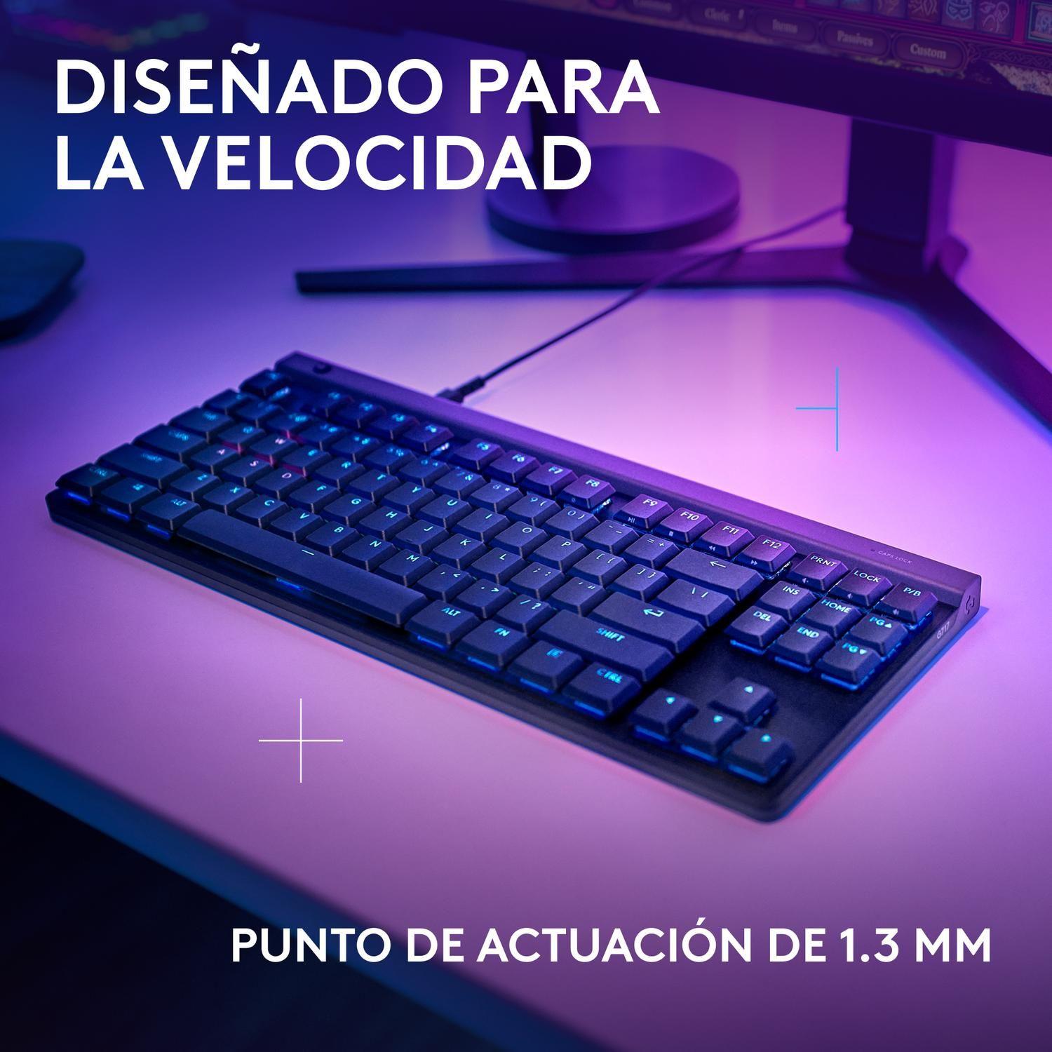 Teclado Gamer Logitech G515 TKL Negro Ingles-2