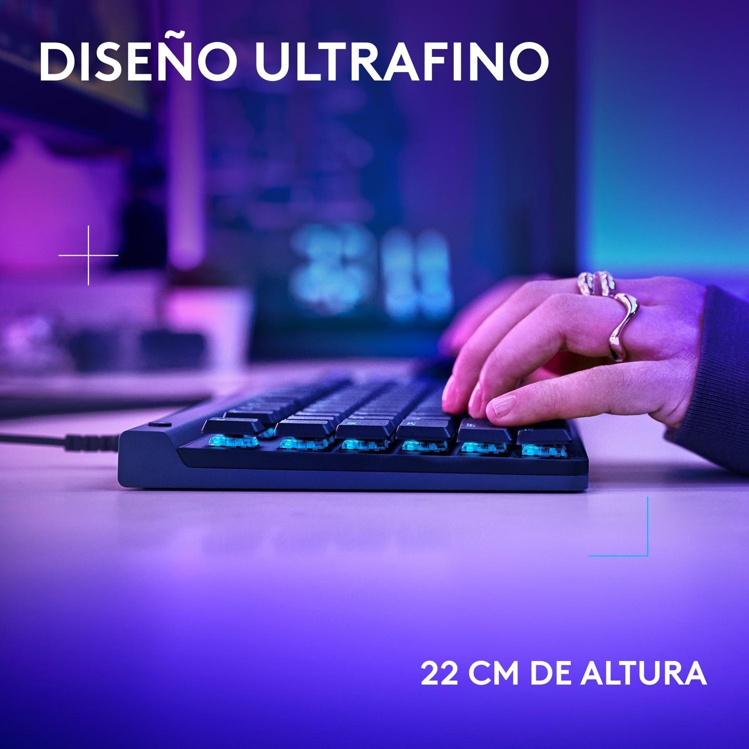 Teclado Gamer Logitech G515 TKL Negro Ingles-3