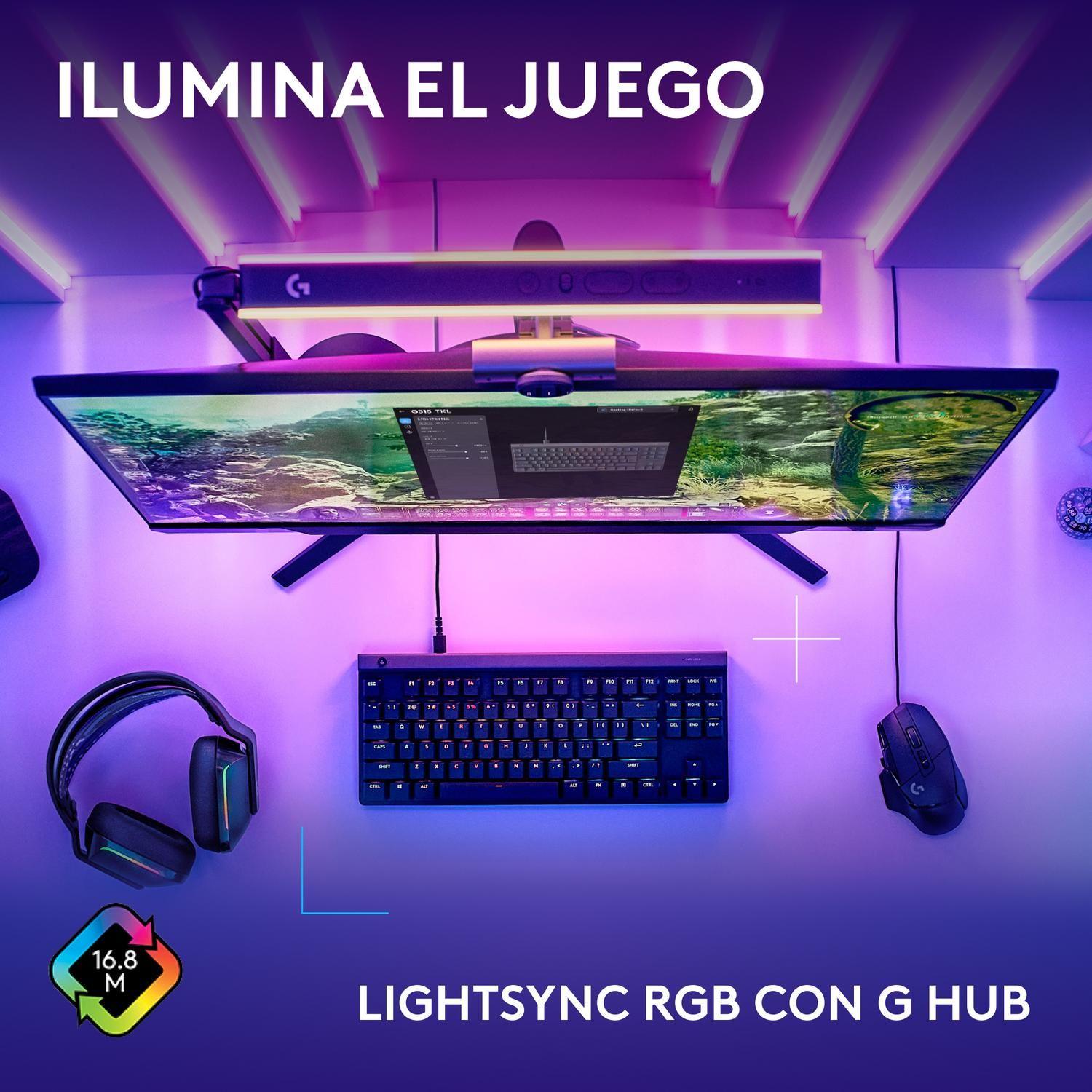 Teclado Gamer Logitech G515 TKL Negro Ingles-5