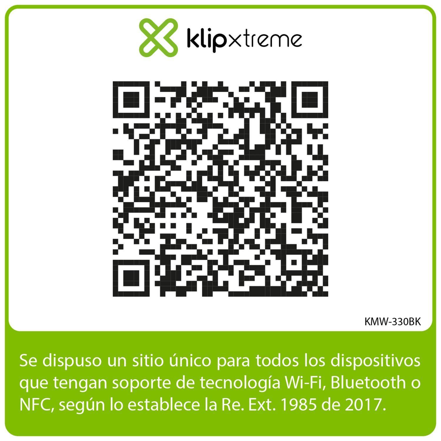 Mouse Inalámbrico KlipXtreme KMW-330-6