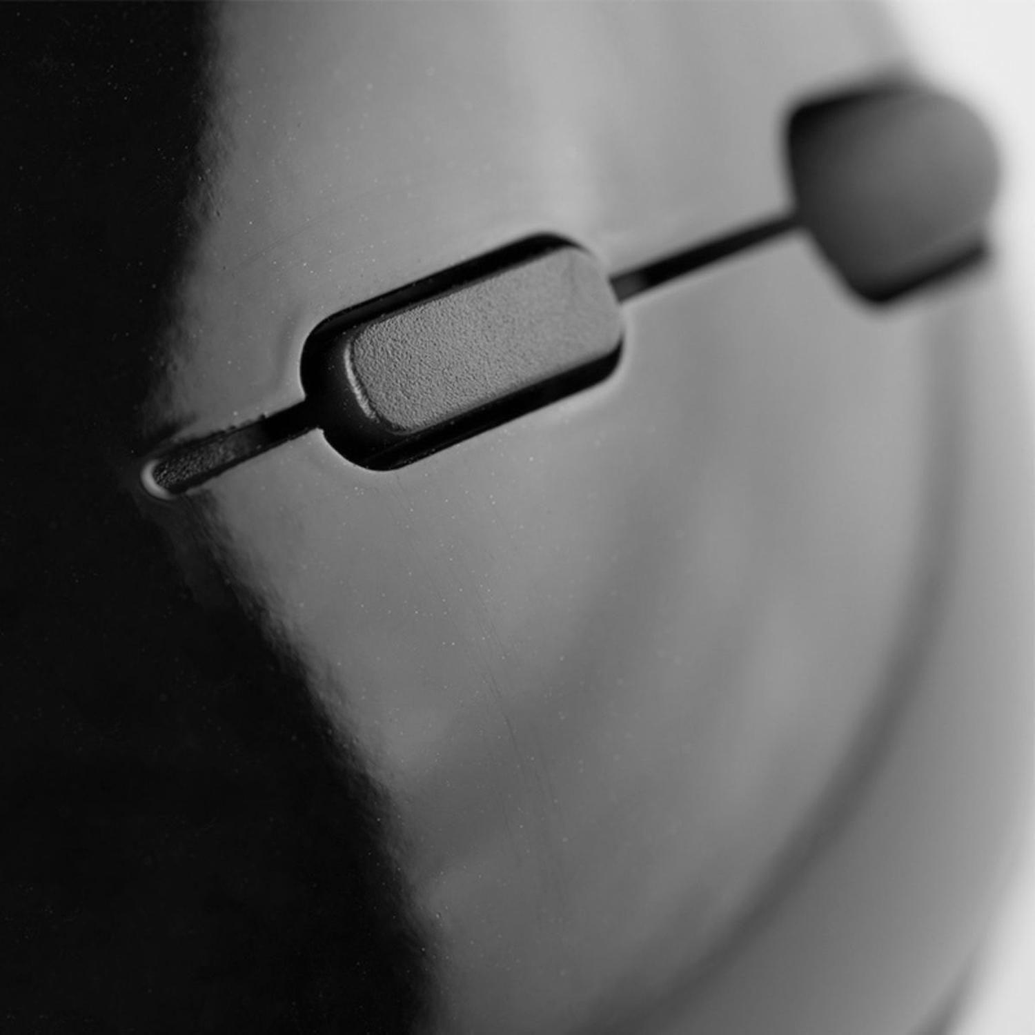 Mouse Inalámbrico Ergonómico 6B 1600dpi KlipXtreme KMW-500BK Negro-1