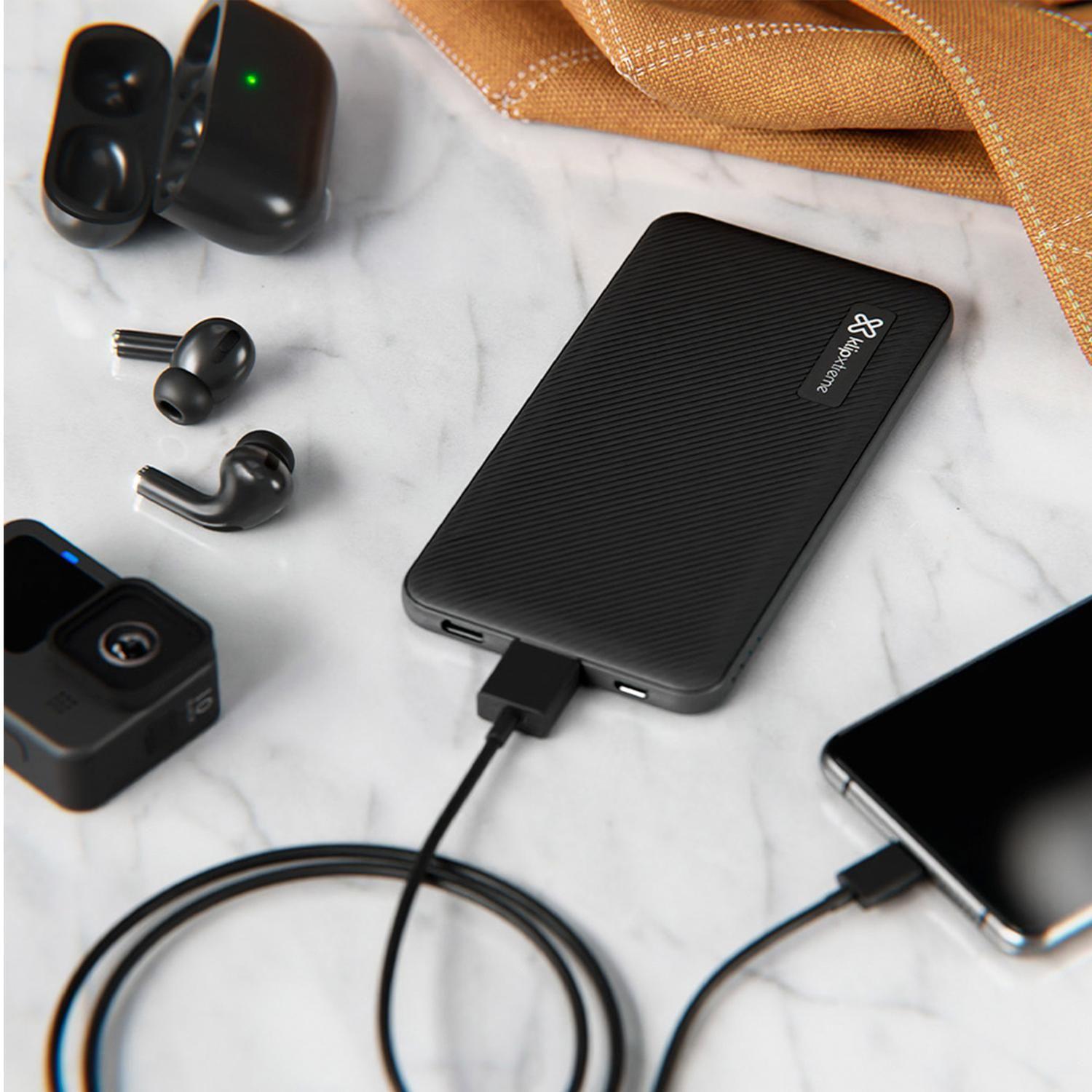 KX Powerbank 5000 mAh USB-C + USB-A 12W 5V/2.4A Max output-4