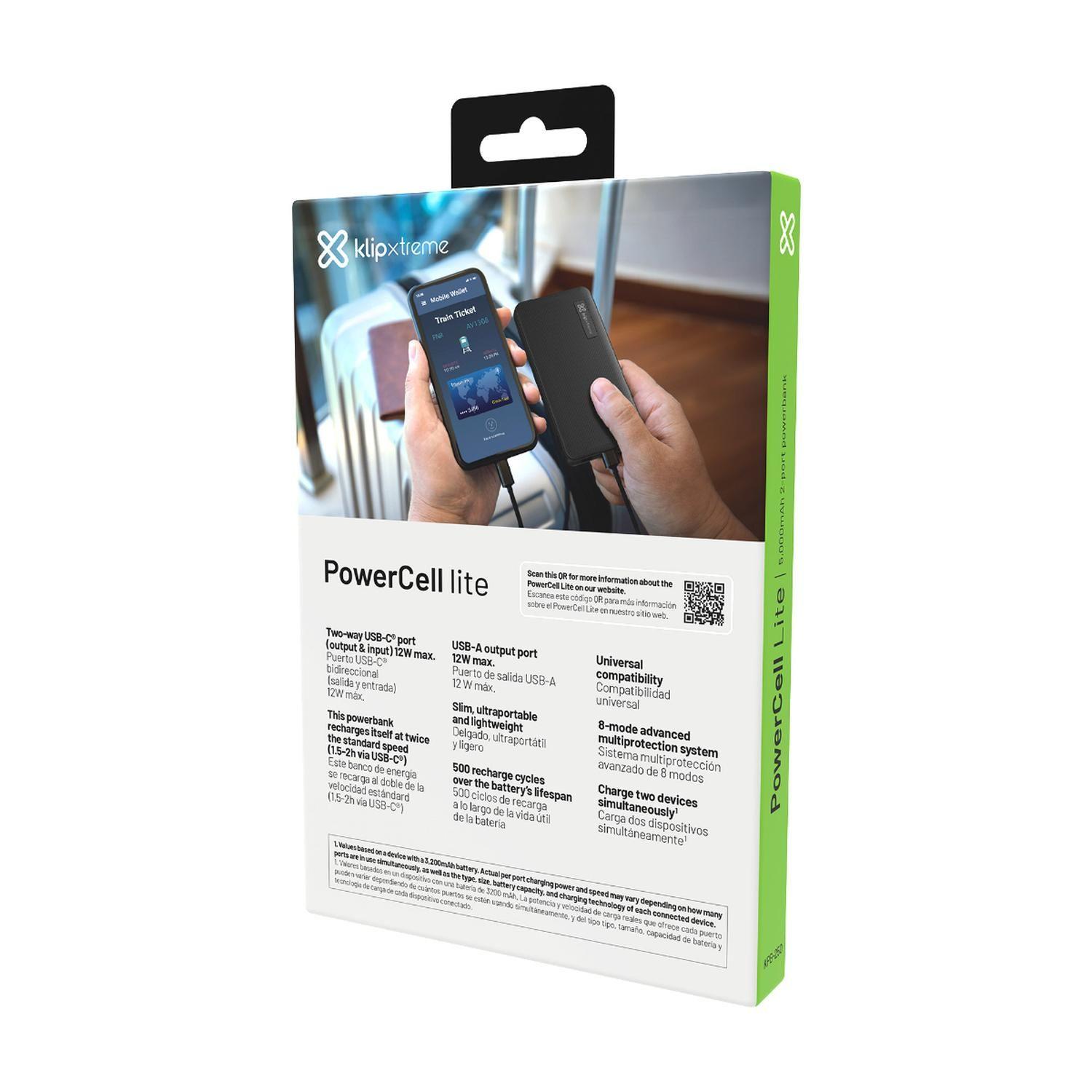 KX Powerbank 5000 mAh USB-C + USB-A 12W 5V/2.4A Max output-7