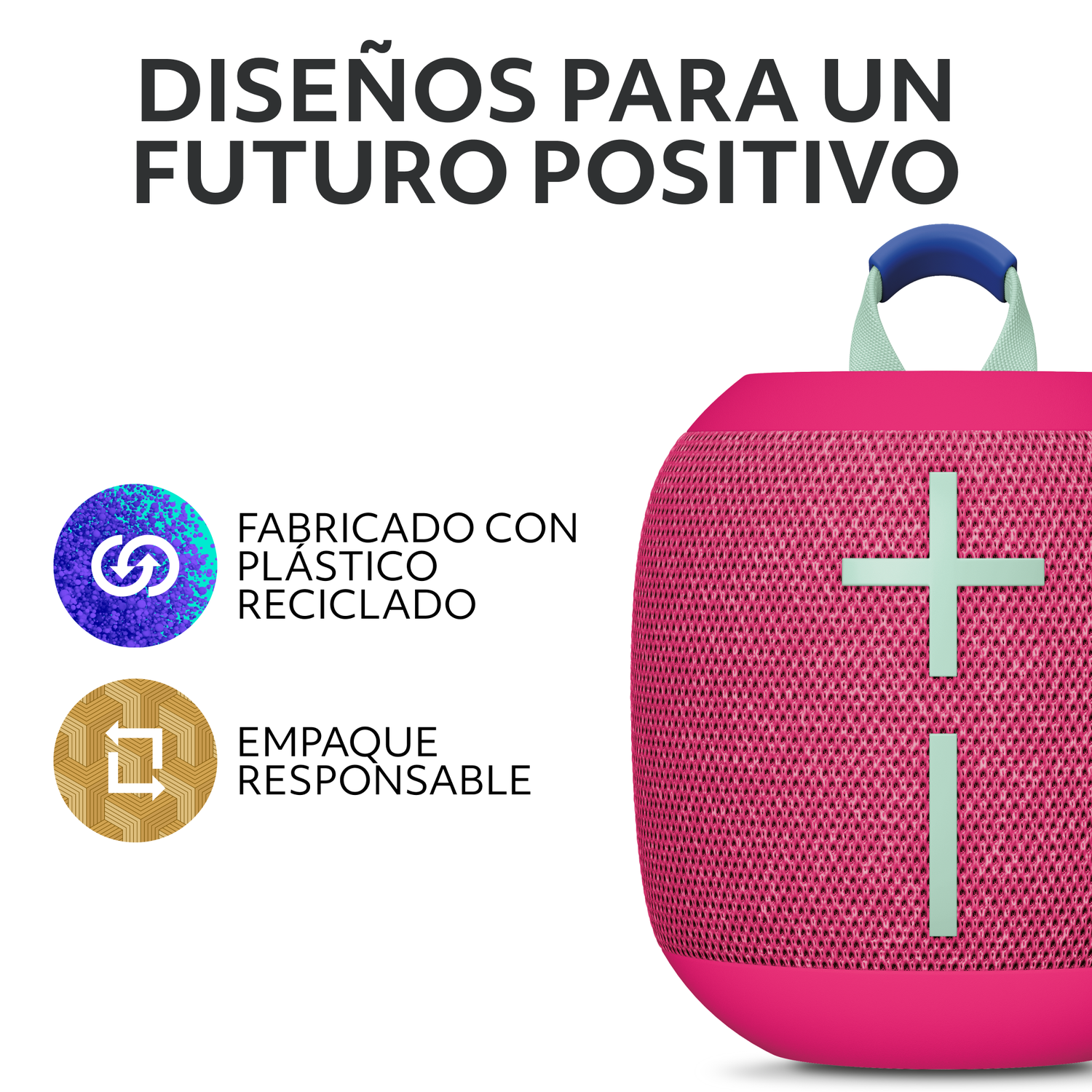 Parlante Bluetooth Logitech UE Wonderboom 4 Rosado-5