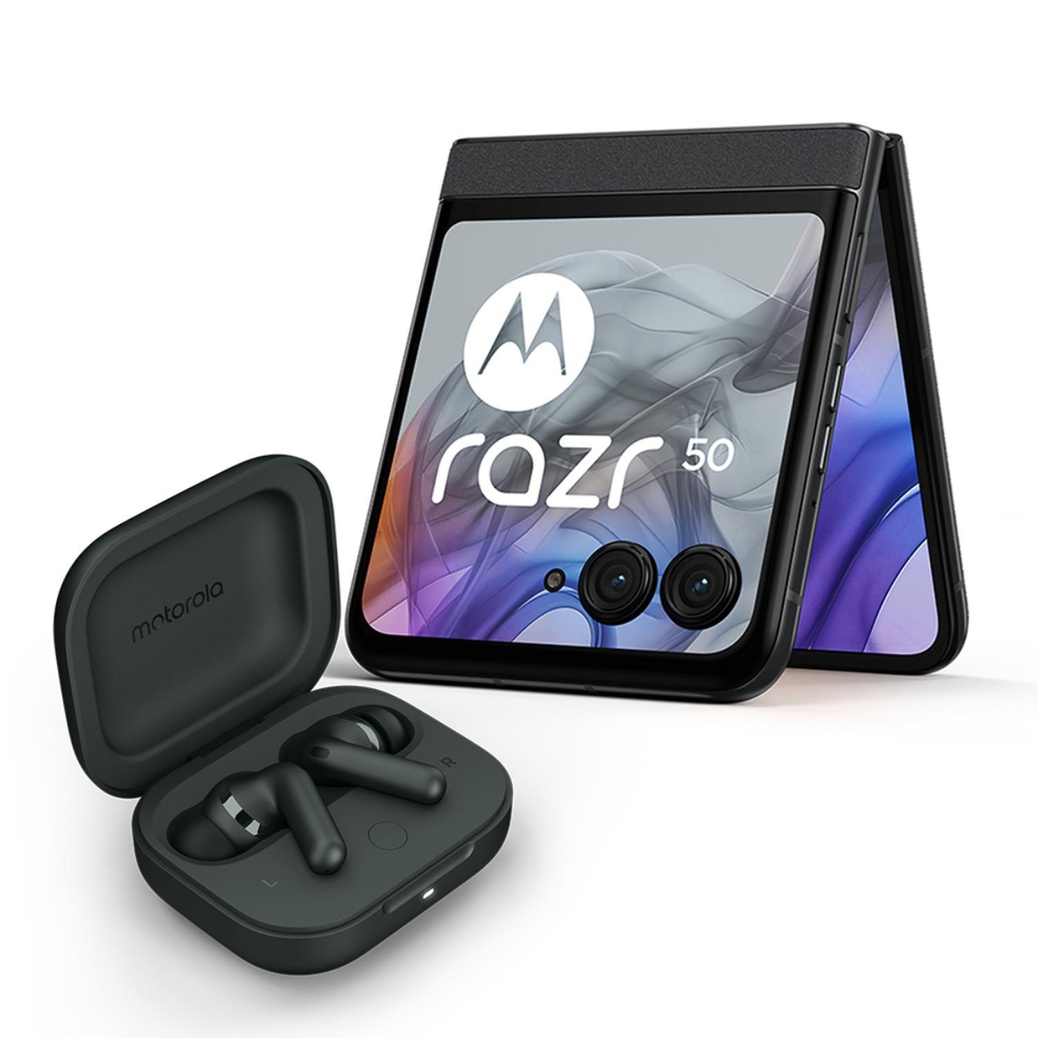 Motorola Razr 50 Gris carbon 12+512GB + Motobuds+-0