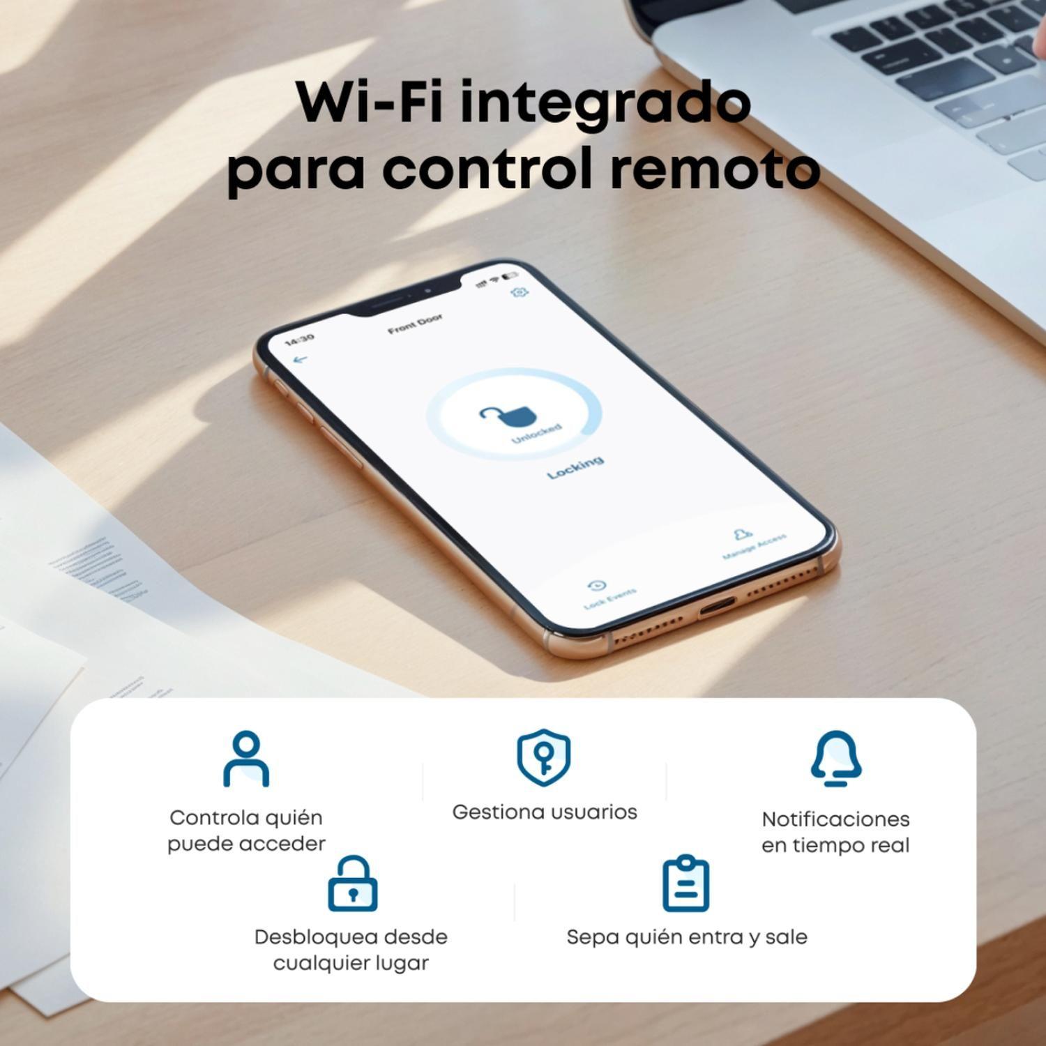 Cerradura Inteligente Eufy C33 Negra-3