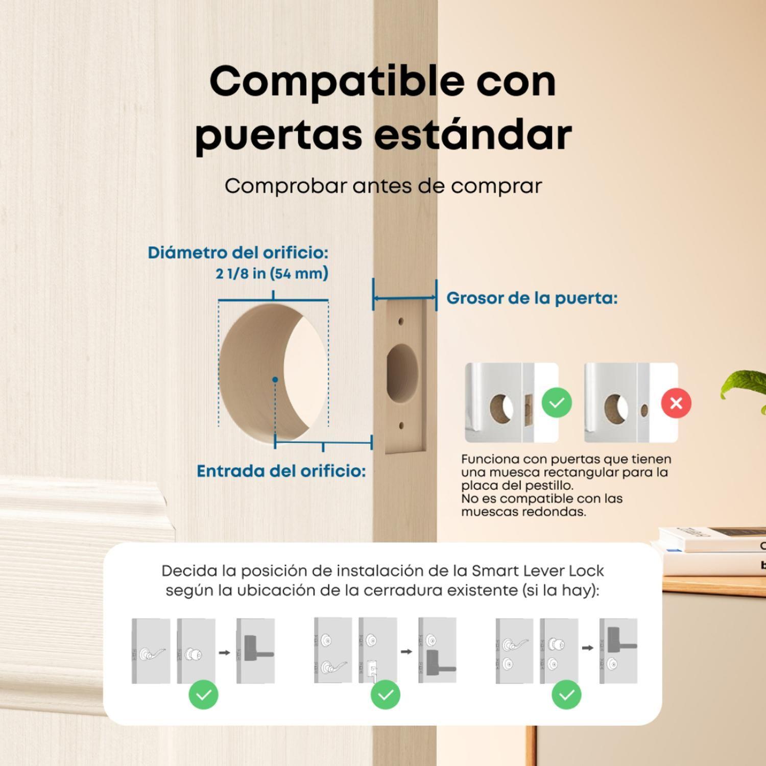 Cerradura Inteligente Eufy C33 Negra-5