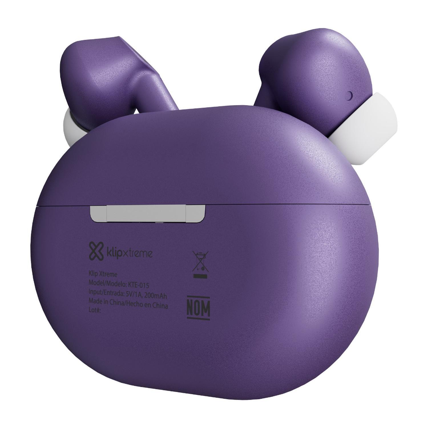 Klip Xtreme Audifonos TWS Buds-Fi Purpura KTE-015PR-3