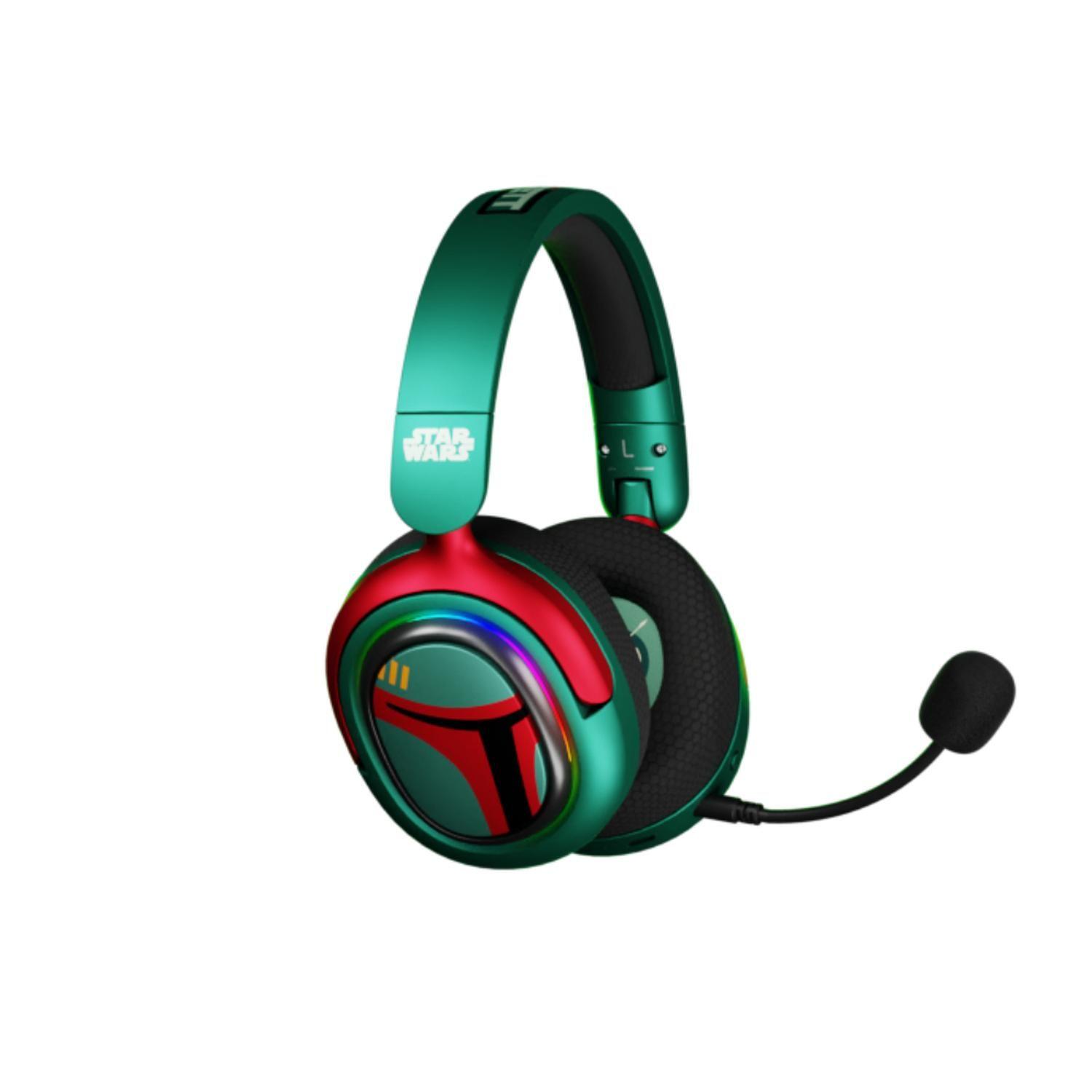 Audífonos Headset Inalámbricos Arcus Boba Fett-2
