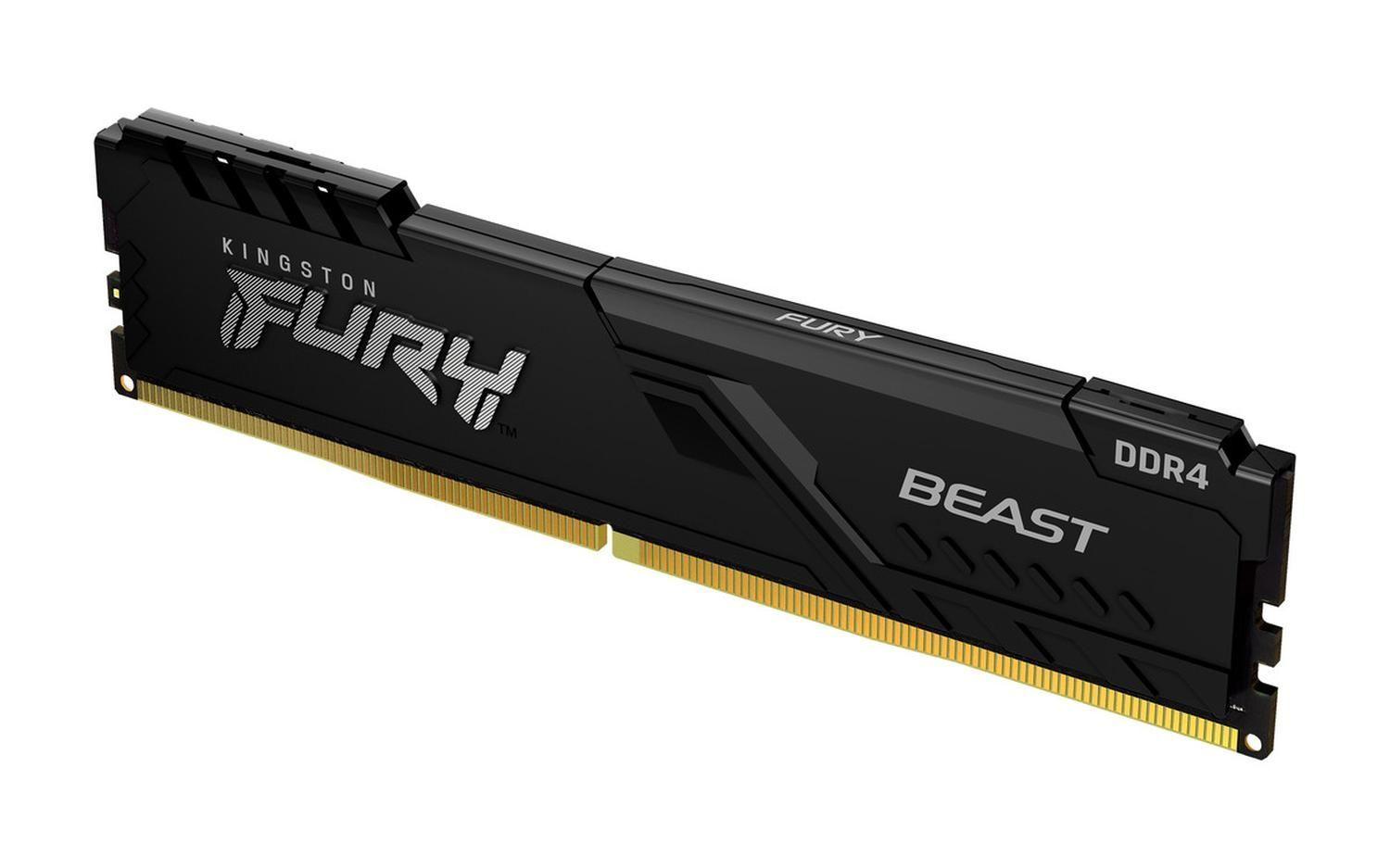 Memoria RAM Kingston 8GB 2666MHZ DDR4 DIMM FURY BEAST BLACK-0