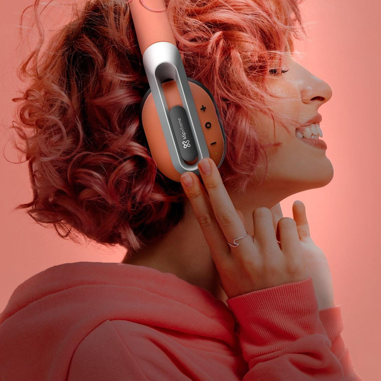 Audífonos On Ear Klip Xtreme Style Coral KWH-750CO-5