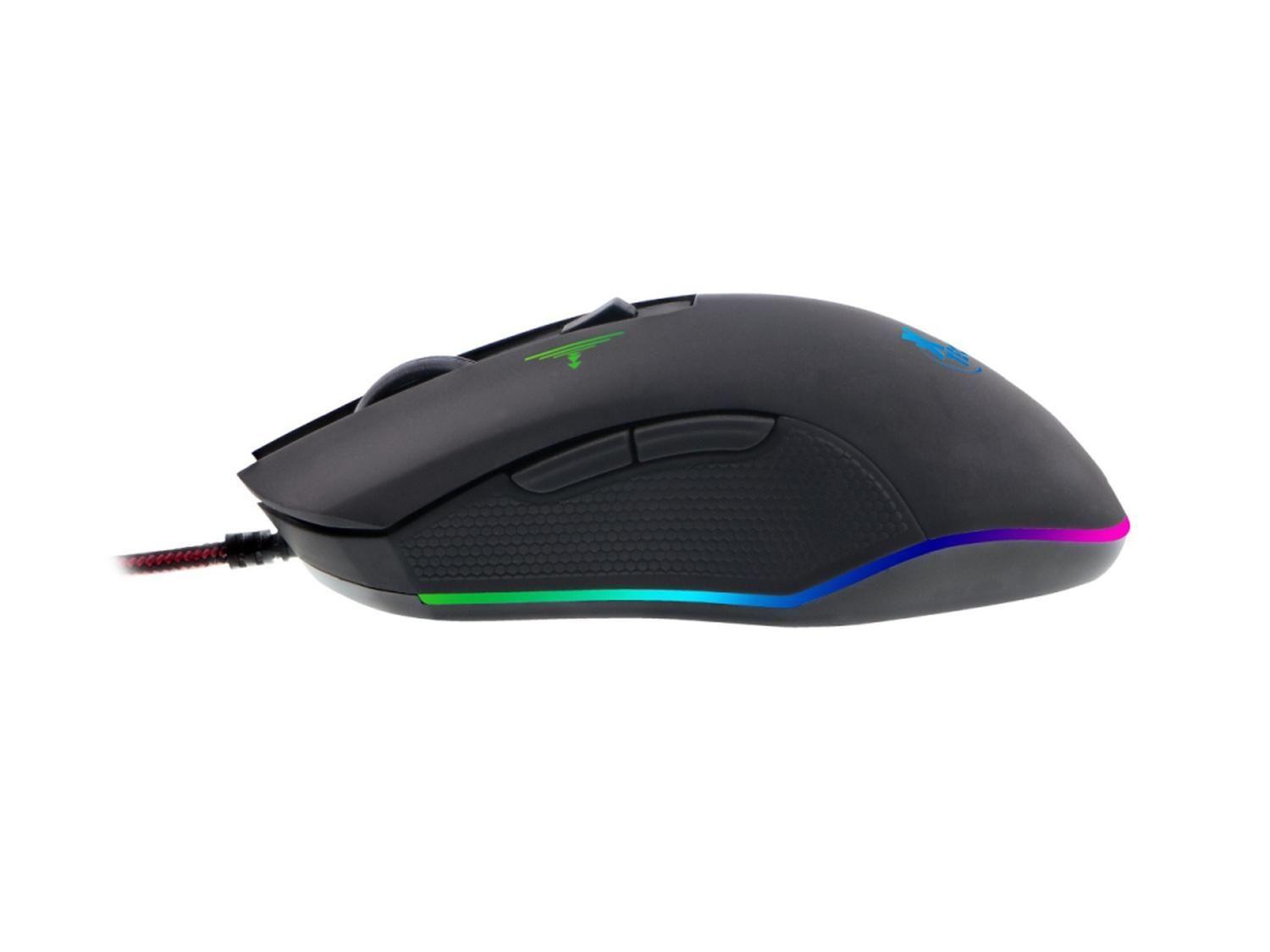 Mouse Gamer Xtech USB 6Bot LED 4Col 3200dpi XTM-710-2