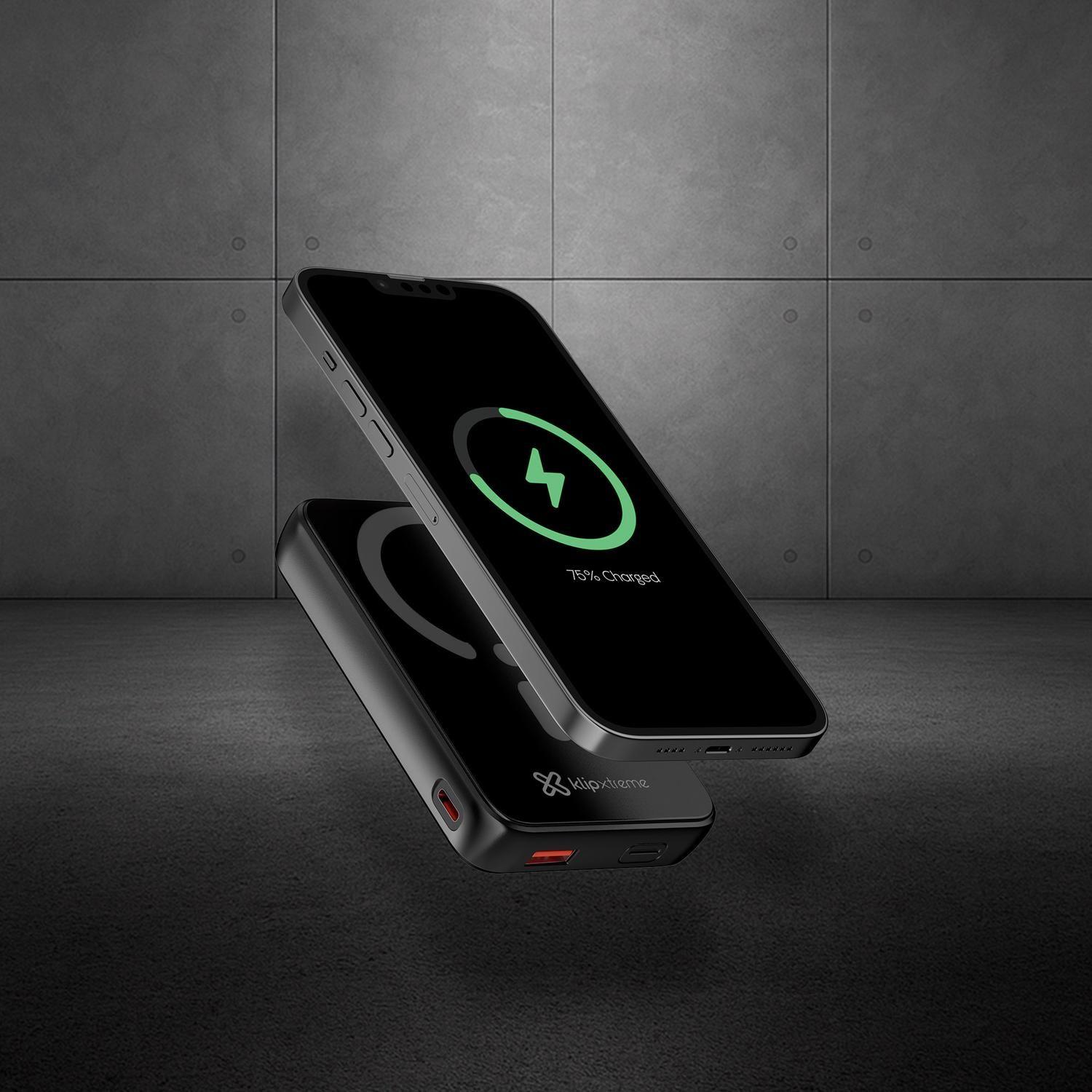 Klipxtreme Powerbank pantalla magnética WLSS Charg 10.000mAh-7