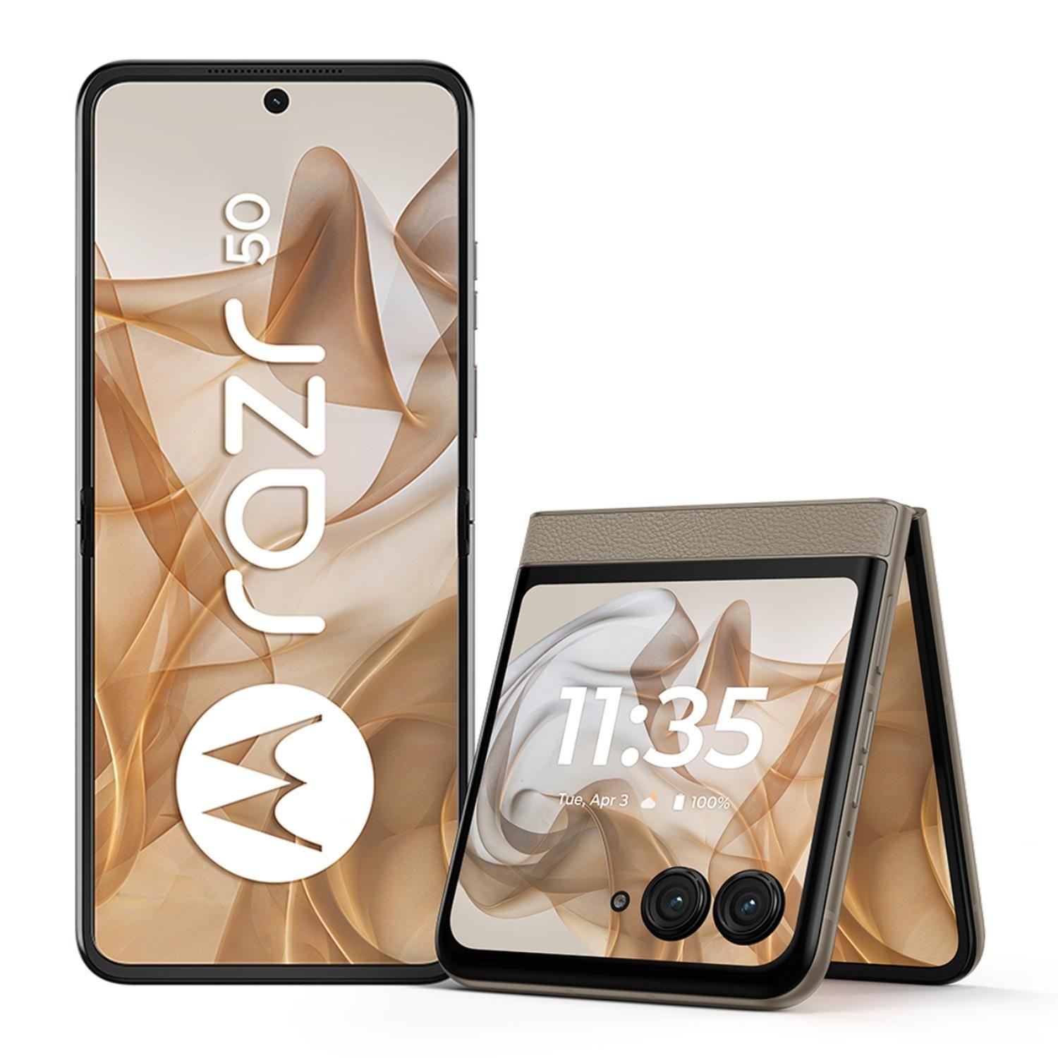 Motorola Razr 50 Beige 12+512GB Motorola | Paris.cl