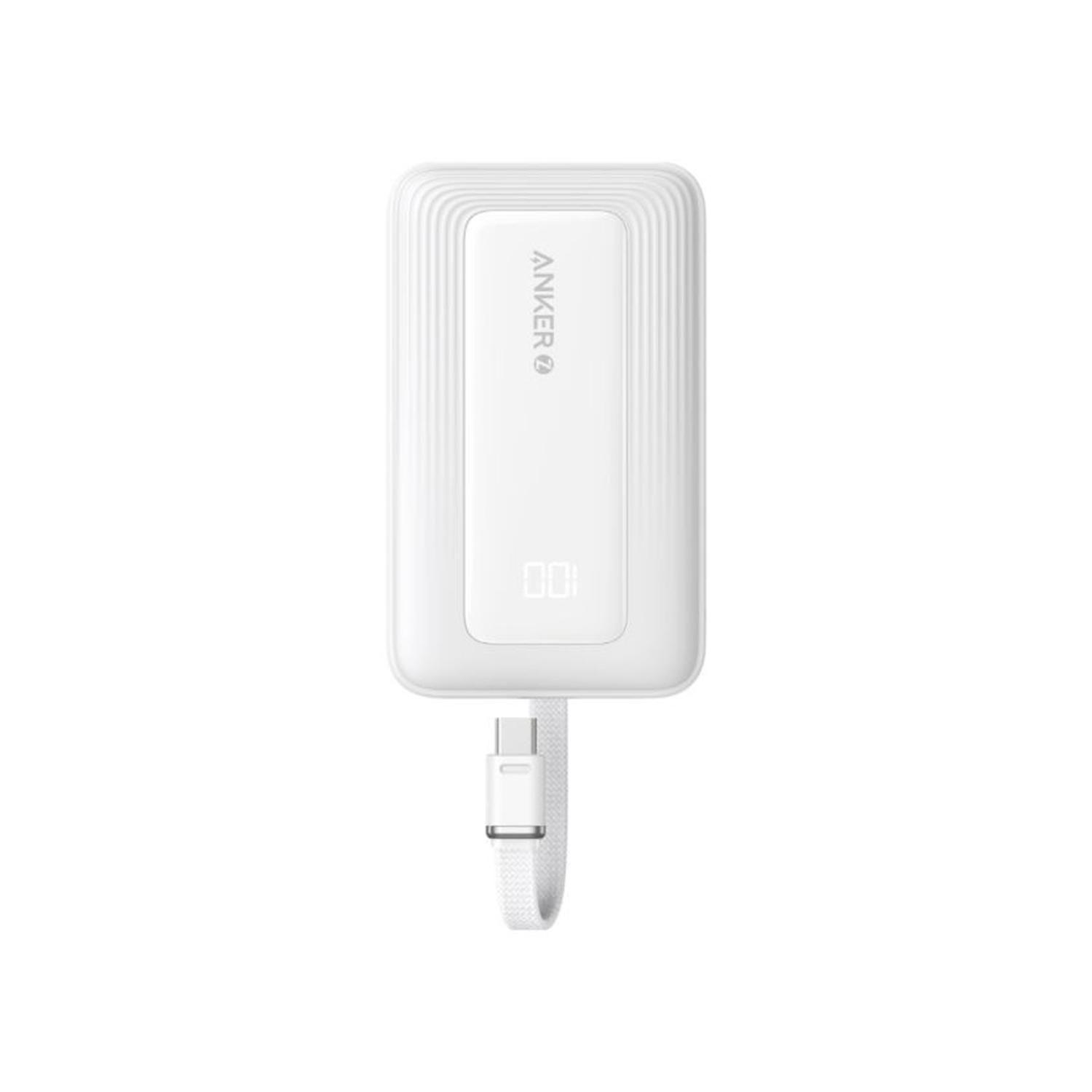 Cargador Portátil Power Bank Anker Zolo 10000mAh con USB C White-2