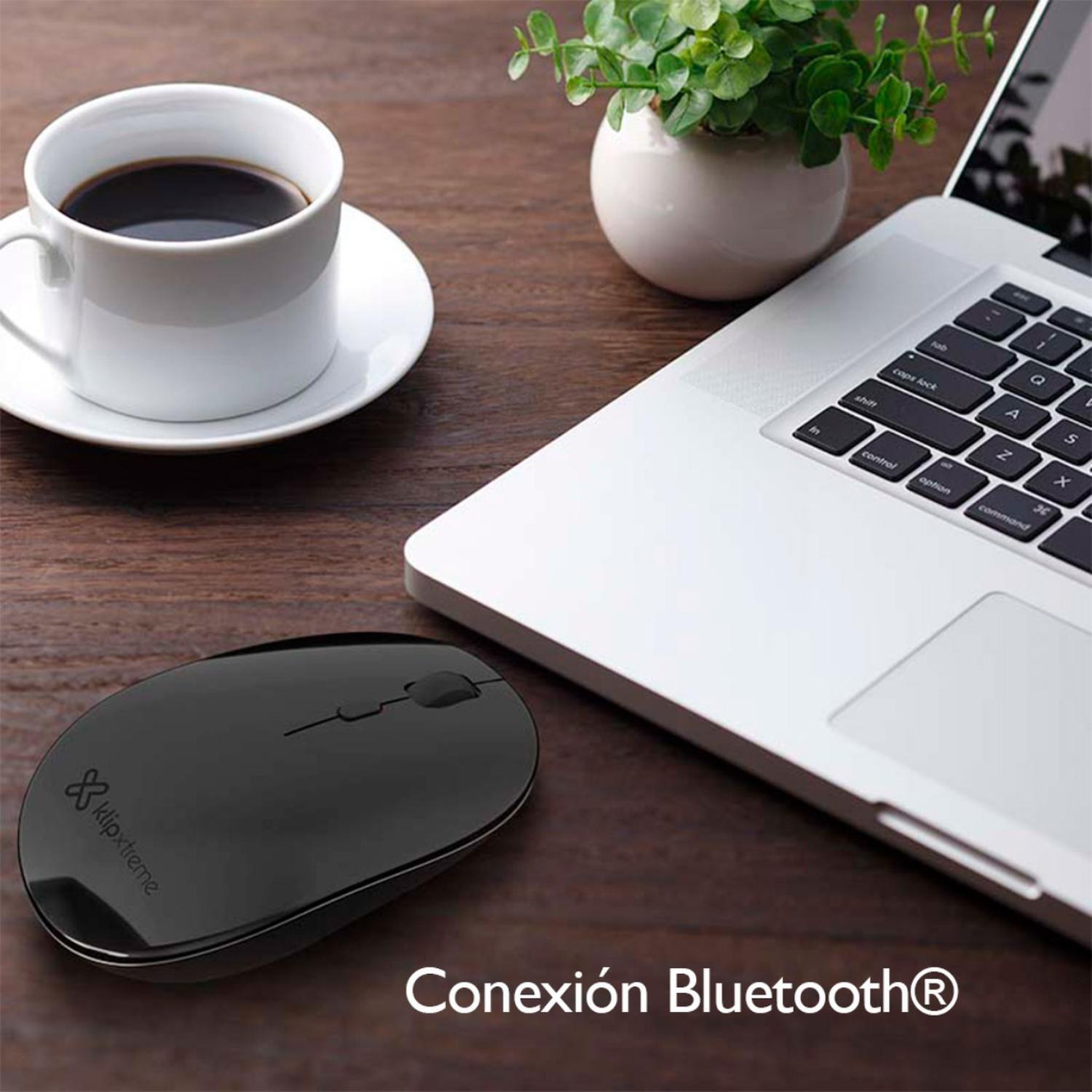 KlipXtreme Mouse bluetooth hasta 2400DPI KMB-251BK-3