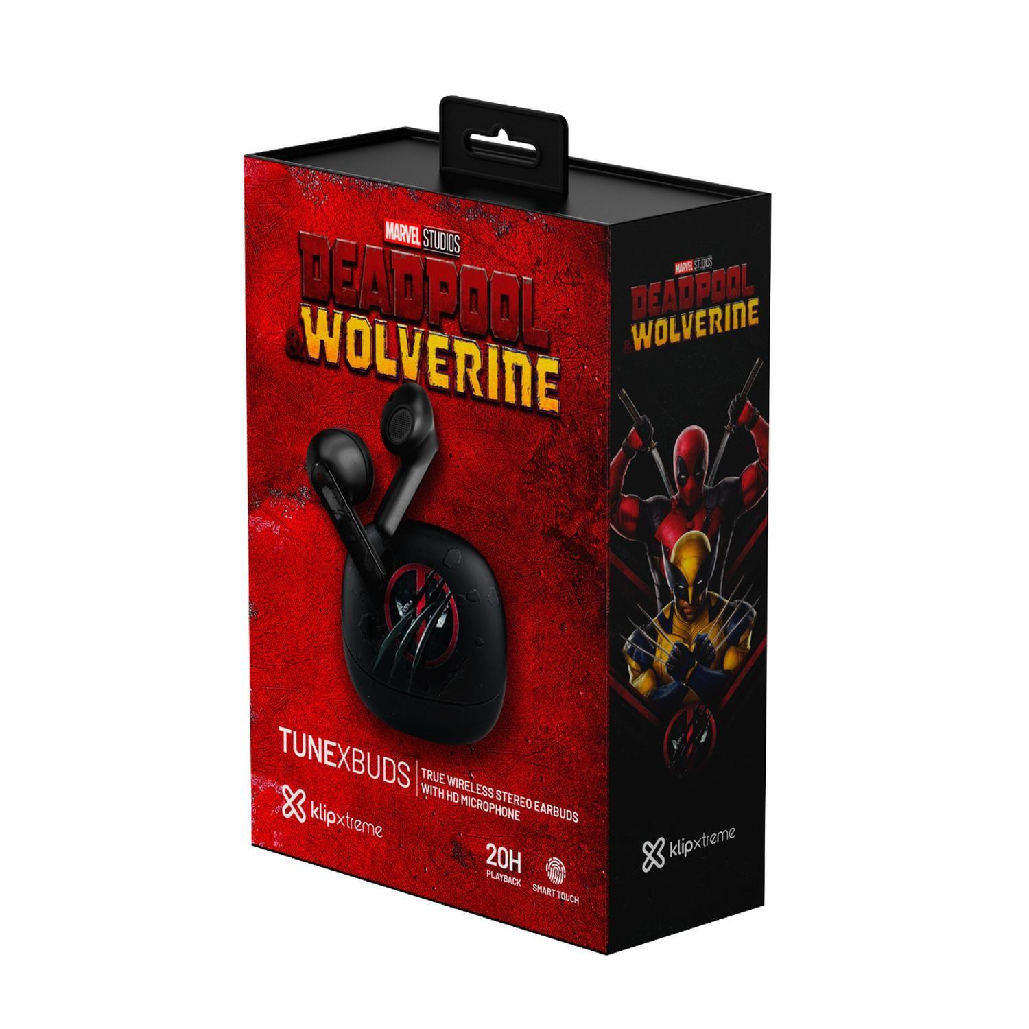 KX Erbds Wls-BT KTE-007MD Deadpool In-ear TWS 20Hrs-4