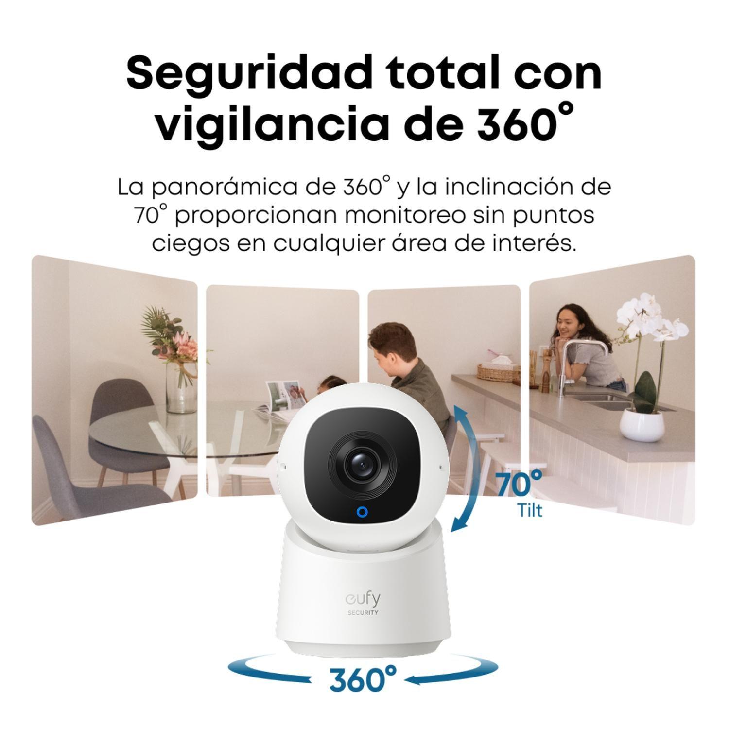 Cámara de Seguridad Interior 2K 360° Eufy C220-2