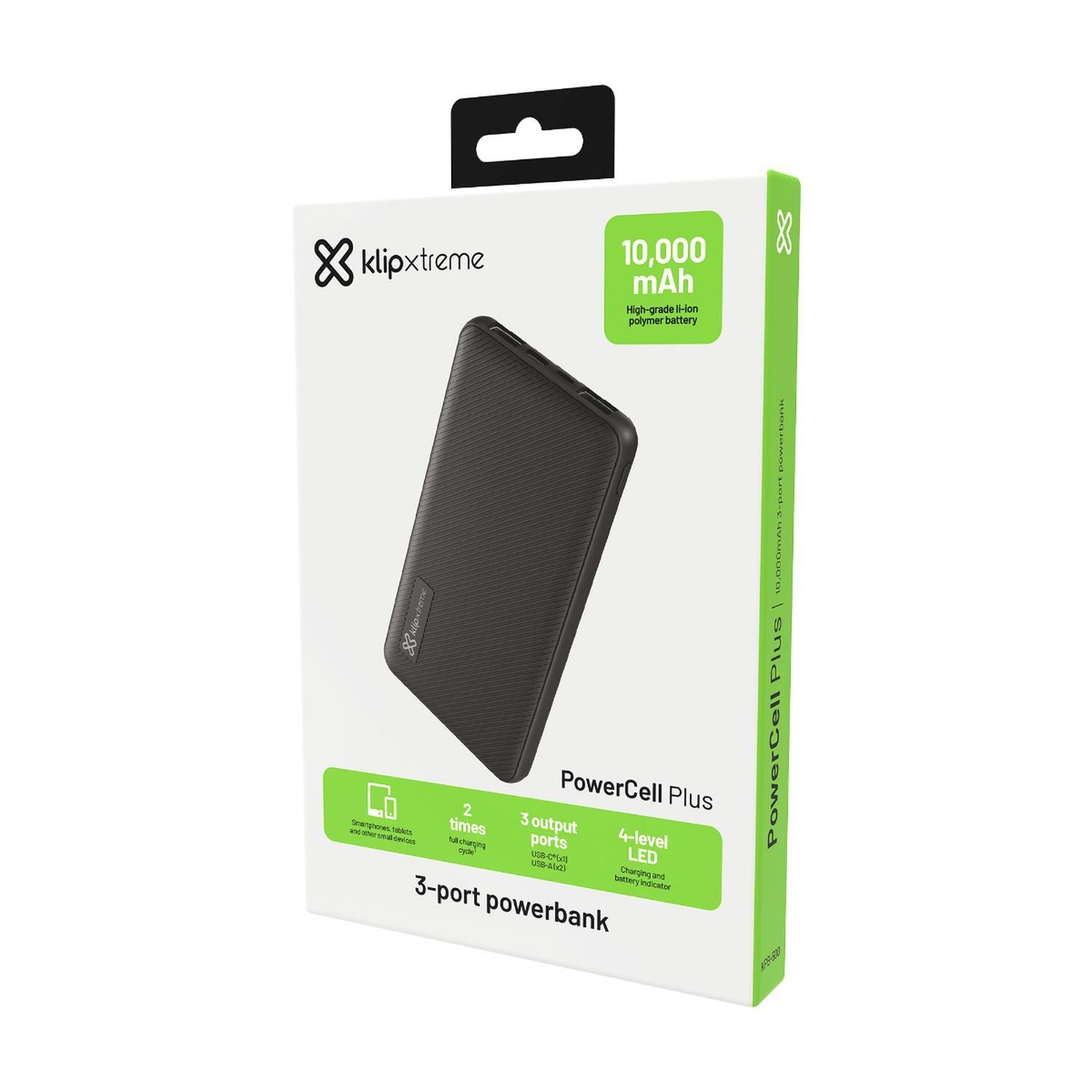 KX Powerbank 10.000mAh USB-C + 2x USB-A 15W 5V/3A Max output-4
