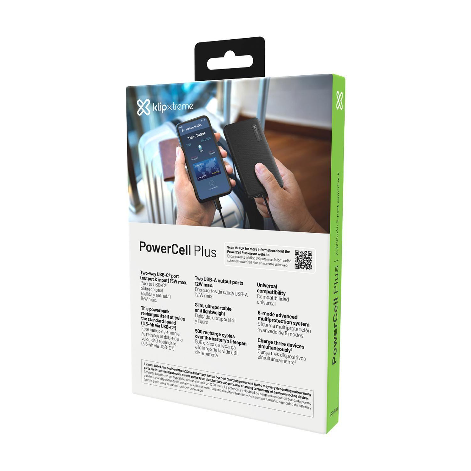 KX Powerbank 10.000mAh USB-C + 2x USB-A 15W 5V/3A Max output-5