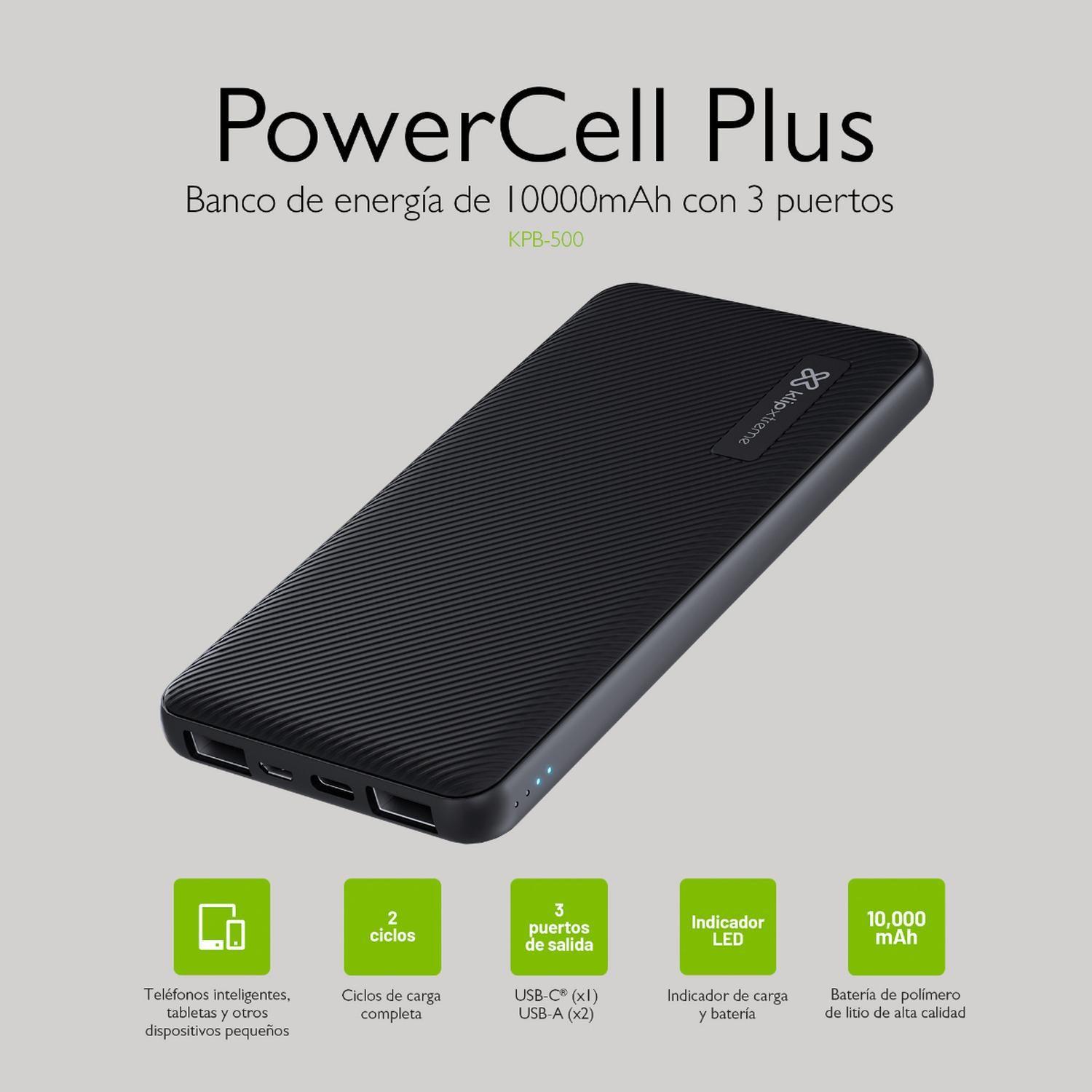 KX Powerbank 10.000mAh USB-C + 2x USB-A 15W 5V/3A Max output-8