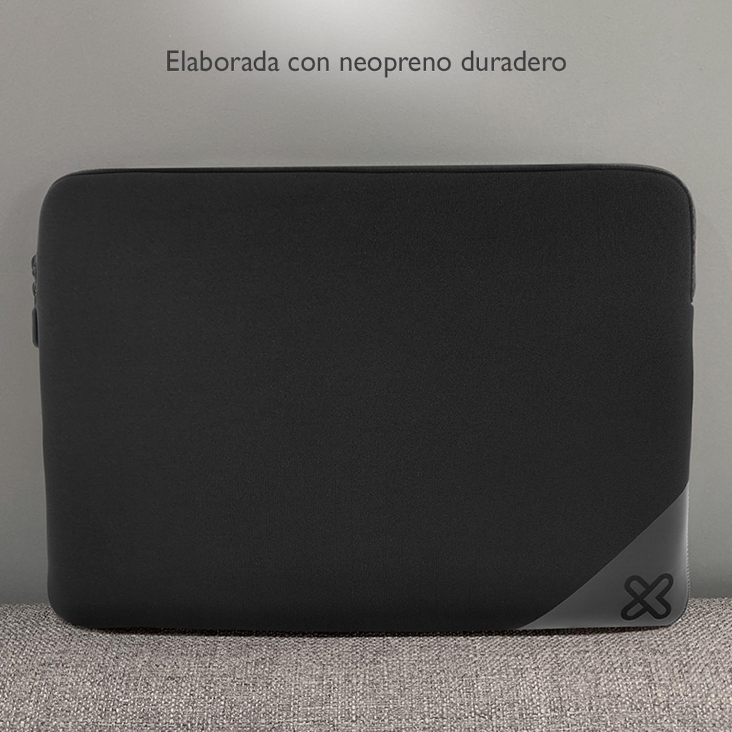 Funda Notebook 15.6" Neopropeno Klip Xtreme KNS-120 negro-2