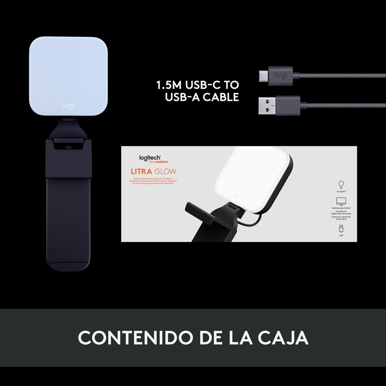 Lampara Logitech Litra Glow-8