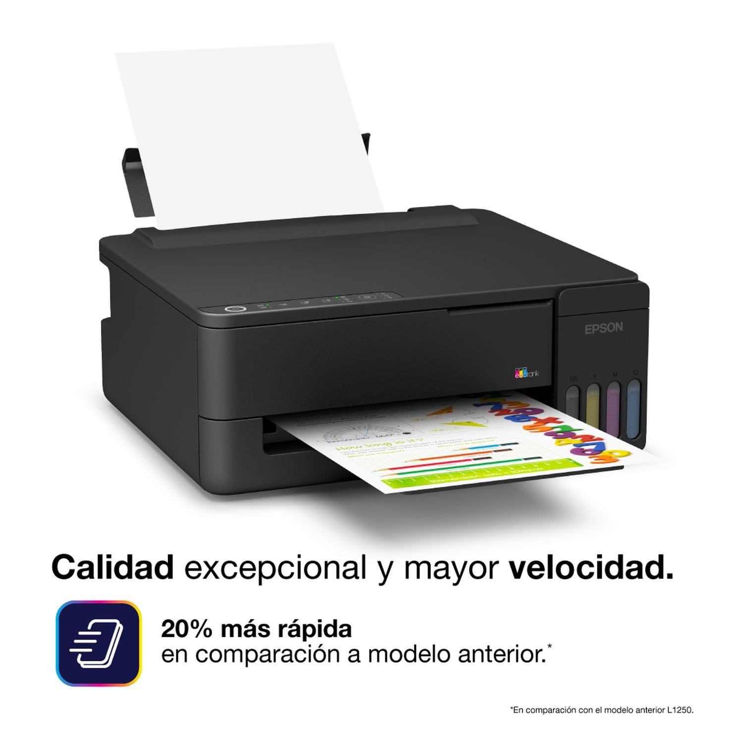 Impresora Epson Ecotank Wifi L1350 Negro-2