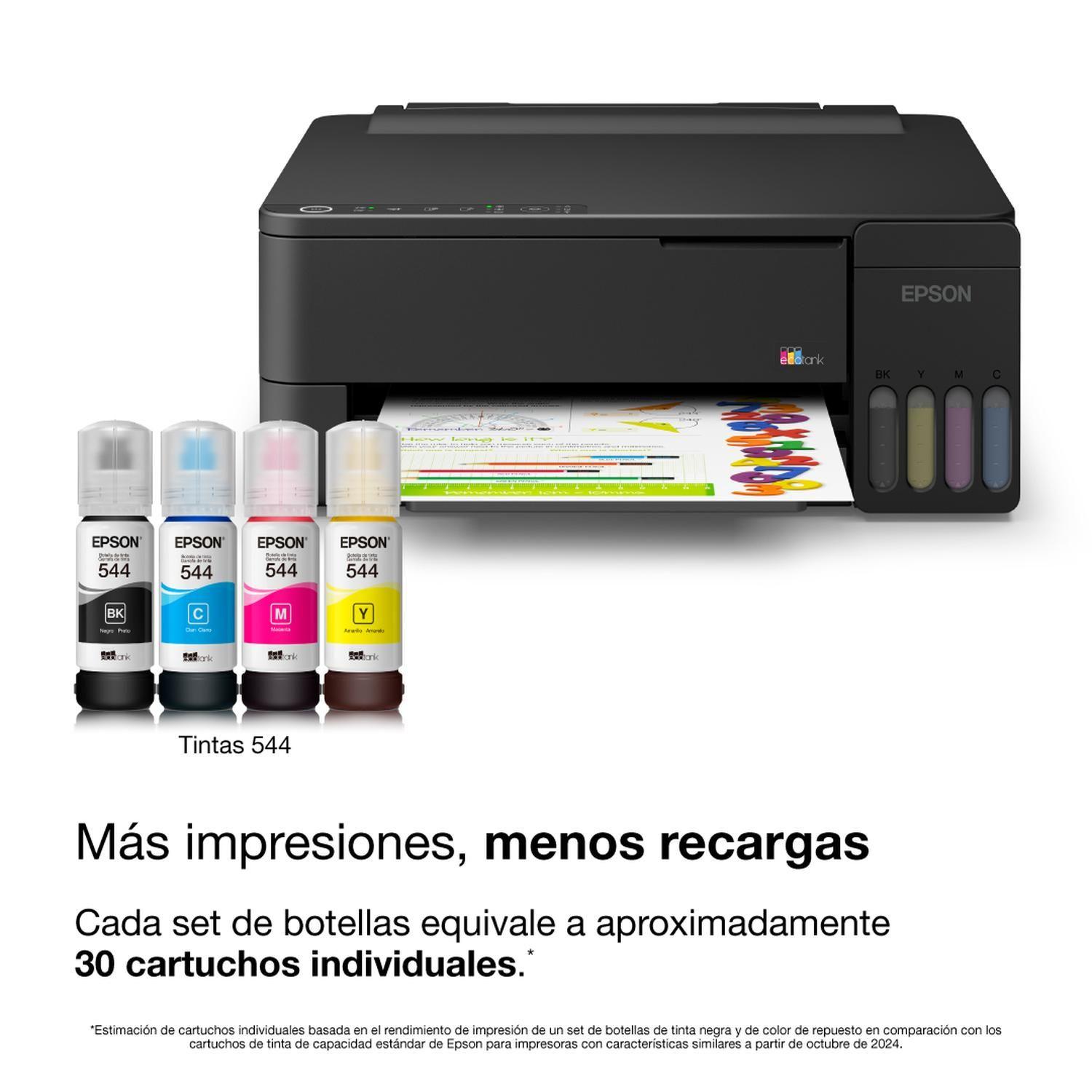 Impresora Epson Ecotank Wifi L1350 Negro-3