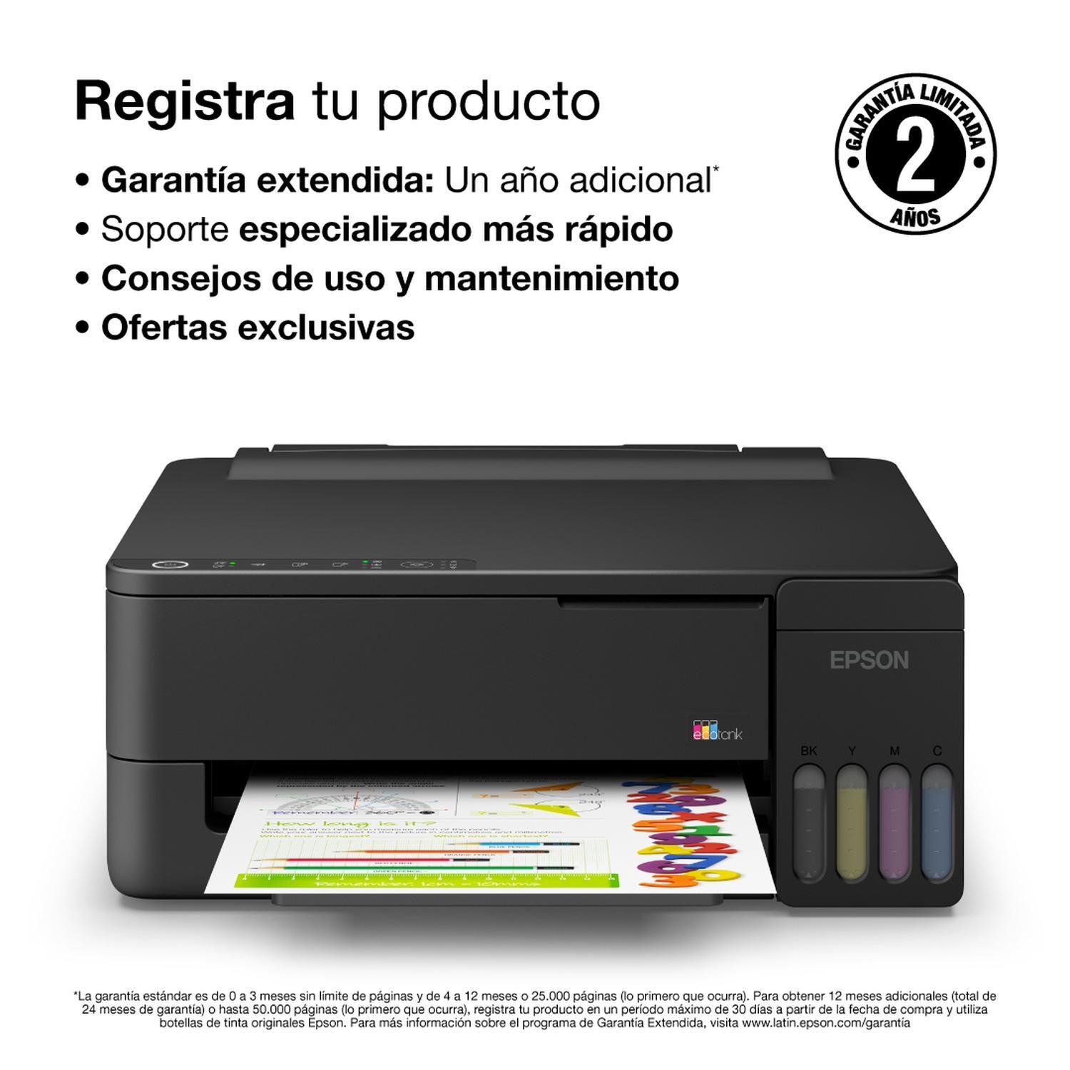 Impresora Epson Ecotank Wifi L1350 Negro-6