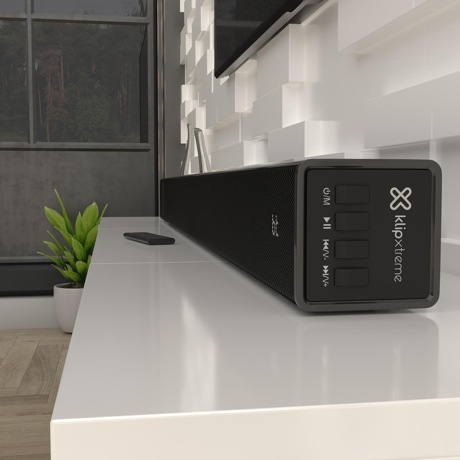 Barra De Sonido 2.0 Klip Xtreme Harmonium Bluetooth 100W KSB-001-4