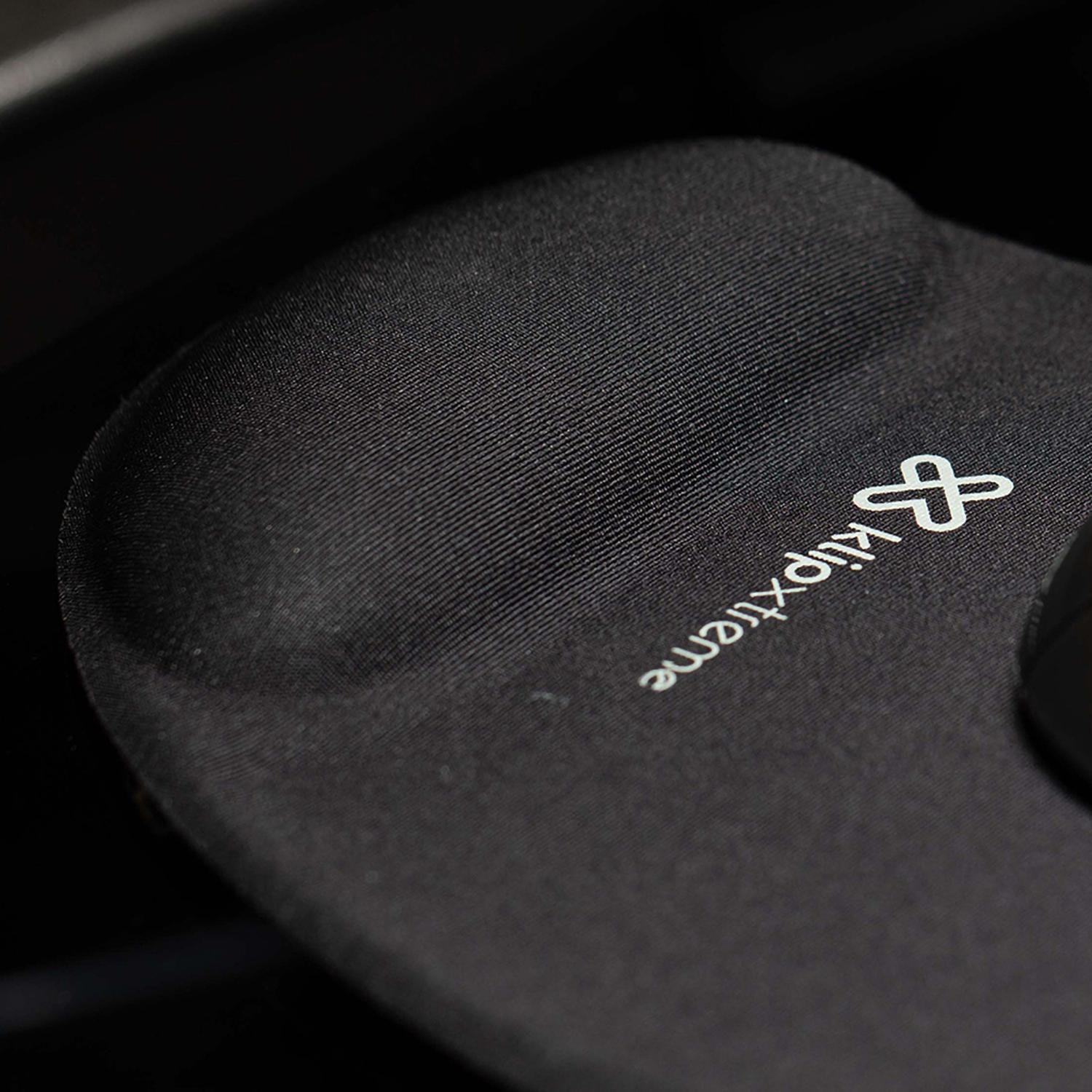 MousePad Ergonómico con Gel KlipXtreme KMP-100B Negro-2