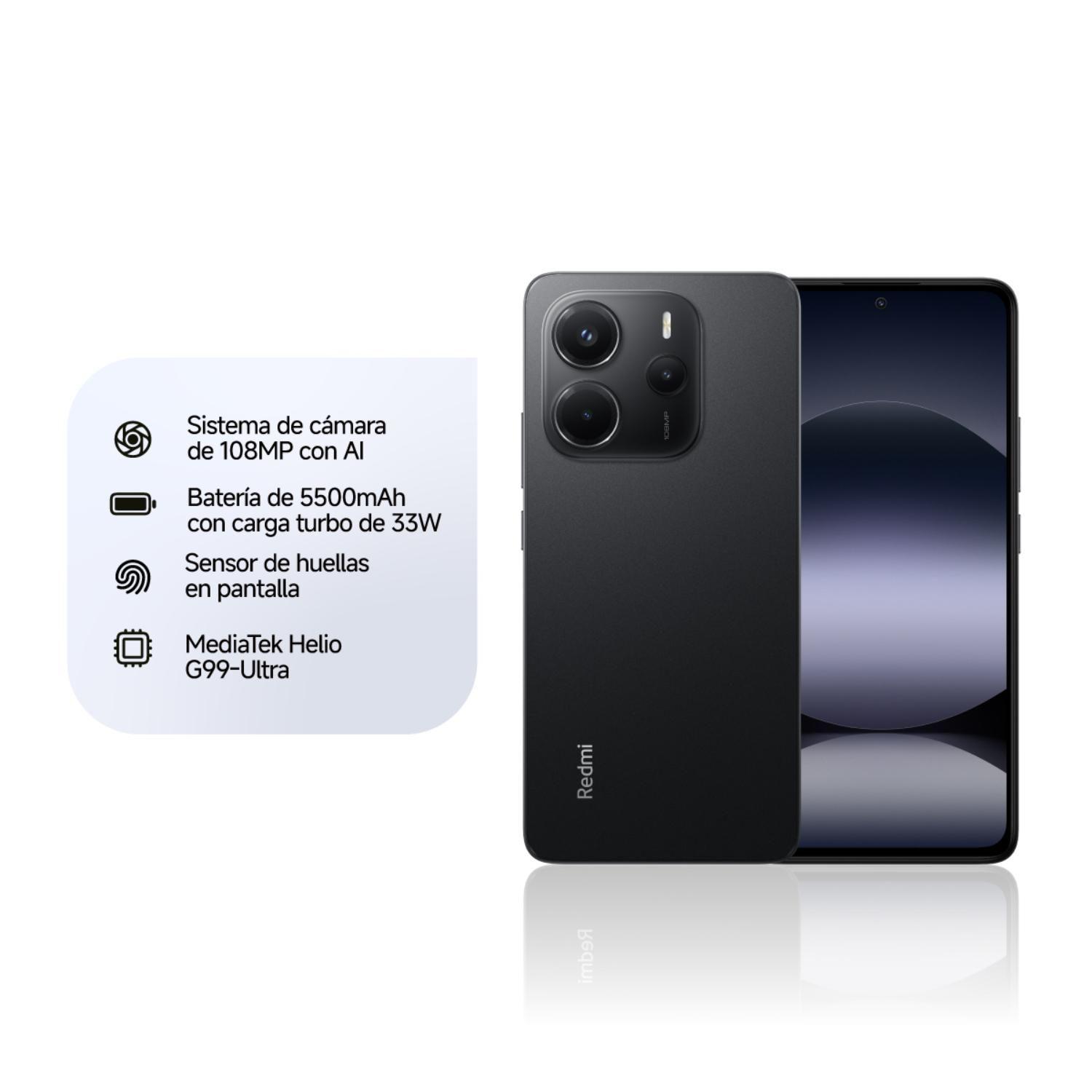 Celular Redmi Note 14 256 GB Midnight Black-2