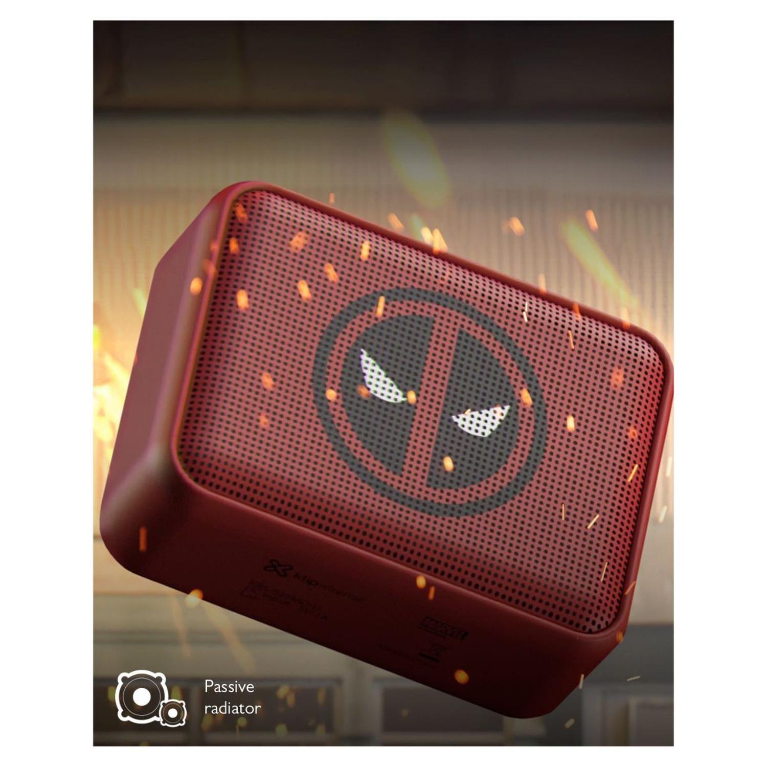 Parlante Bluetooth Portátil Klip Xtreme Nitro Deadpool KBS-025MD-D-4