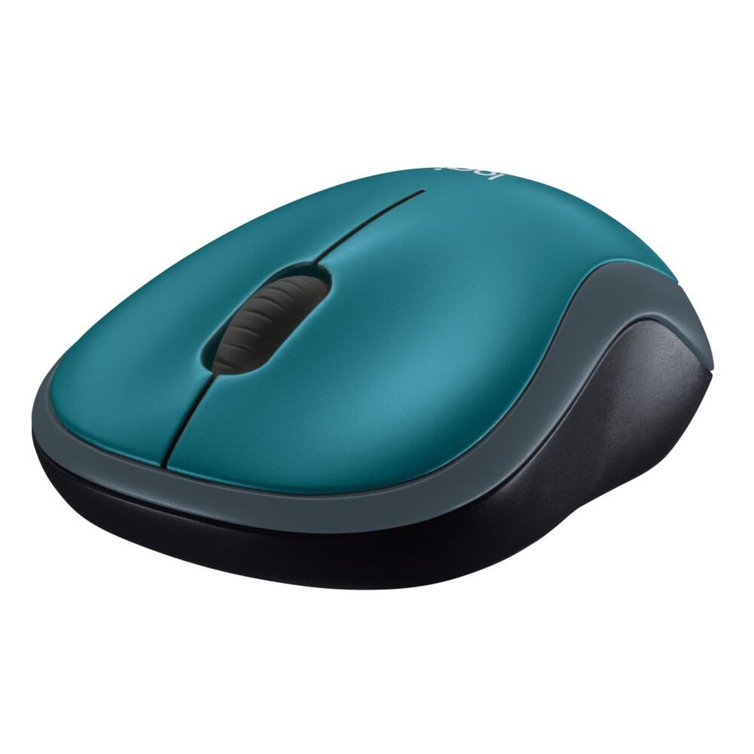Mouse Inalambrico optico M185 Azul-2