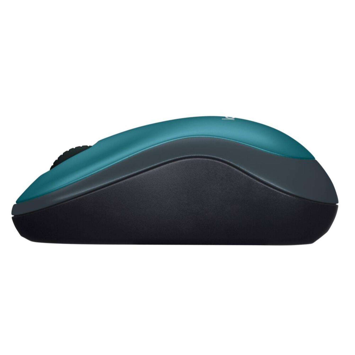 Mouse Inalambrico optico M185 Azul-3