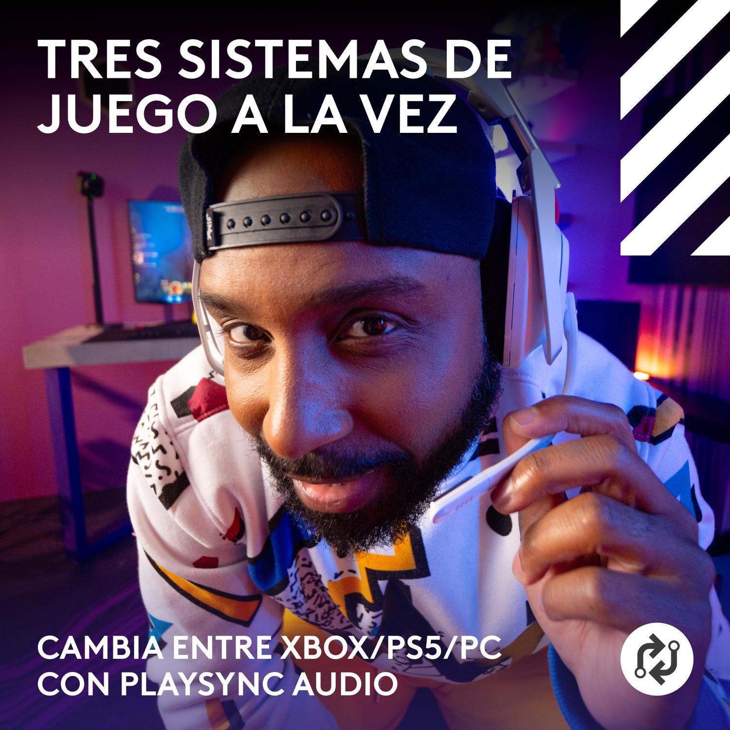 Audifono Gamer Inalambrico Astro A50 Lightspeed Blanco-1