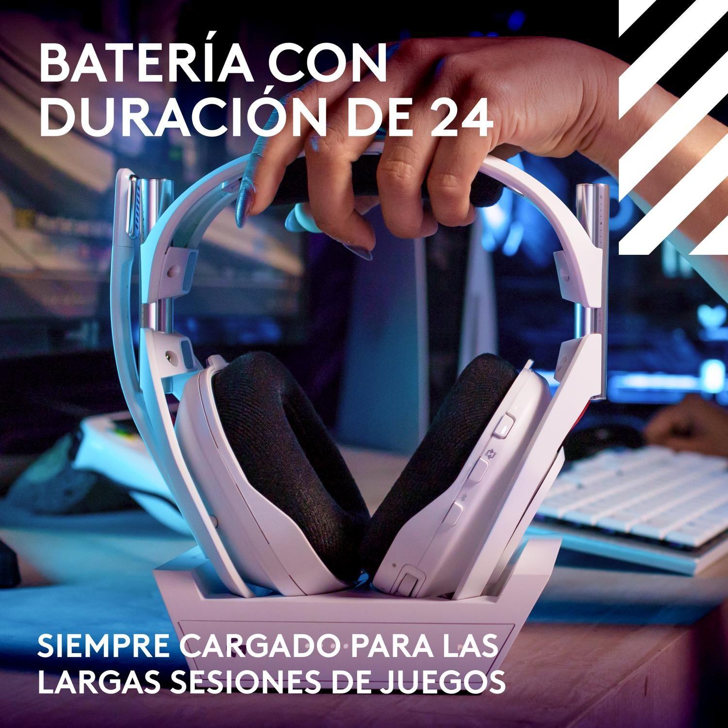 Audifono Gamer Inalambrico Astro A50 Lightspeed Blanco-7