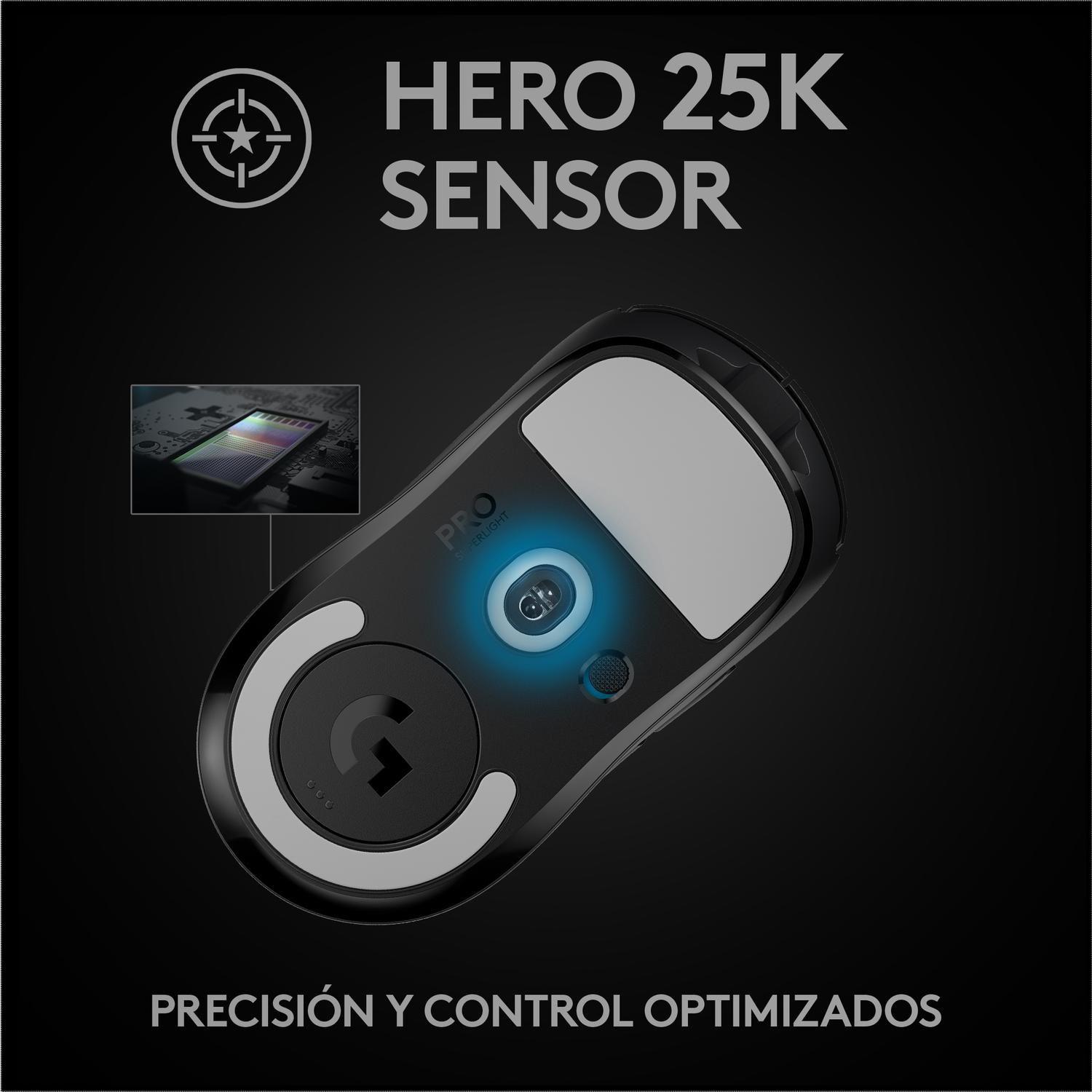 Mouse Gamer Inalambrico Logitech G PRO X Superlight 2C Negro-4