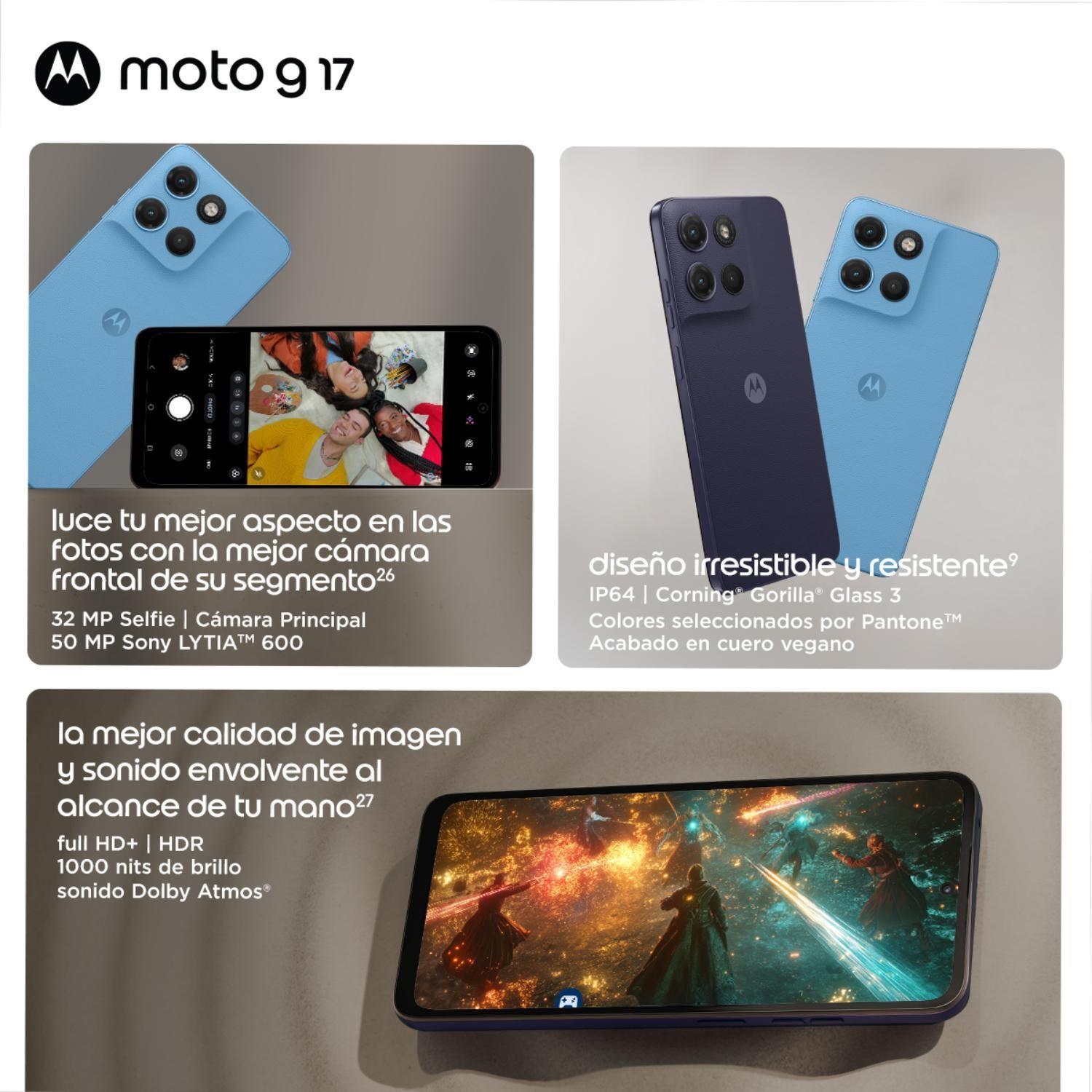 Motorola Moto G17 4+128GB Alaskan Blue-4