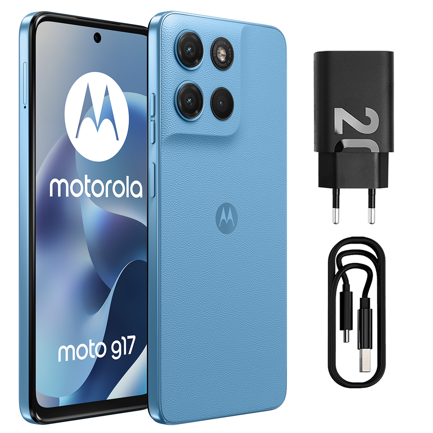 Motorola Moto G17 4+128GB Alaskan Blue-0