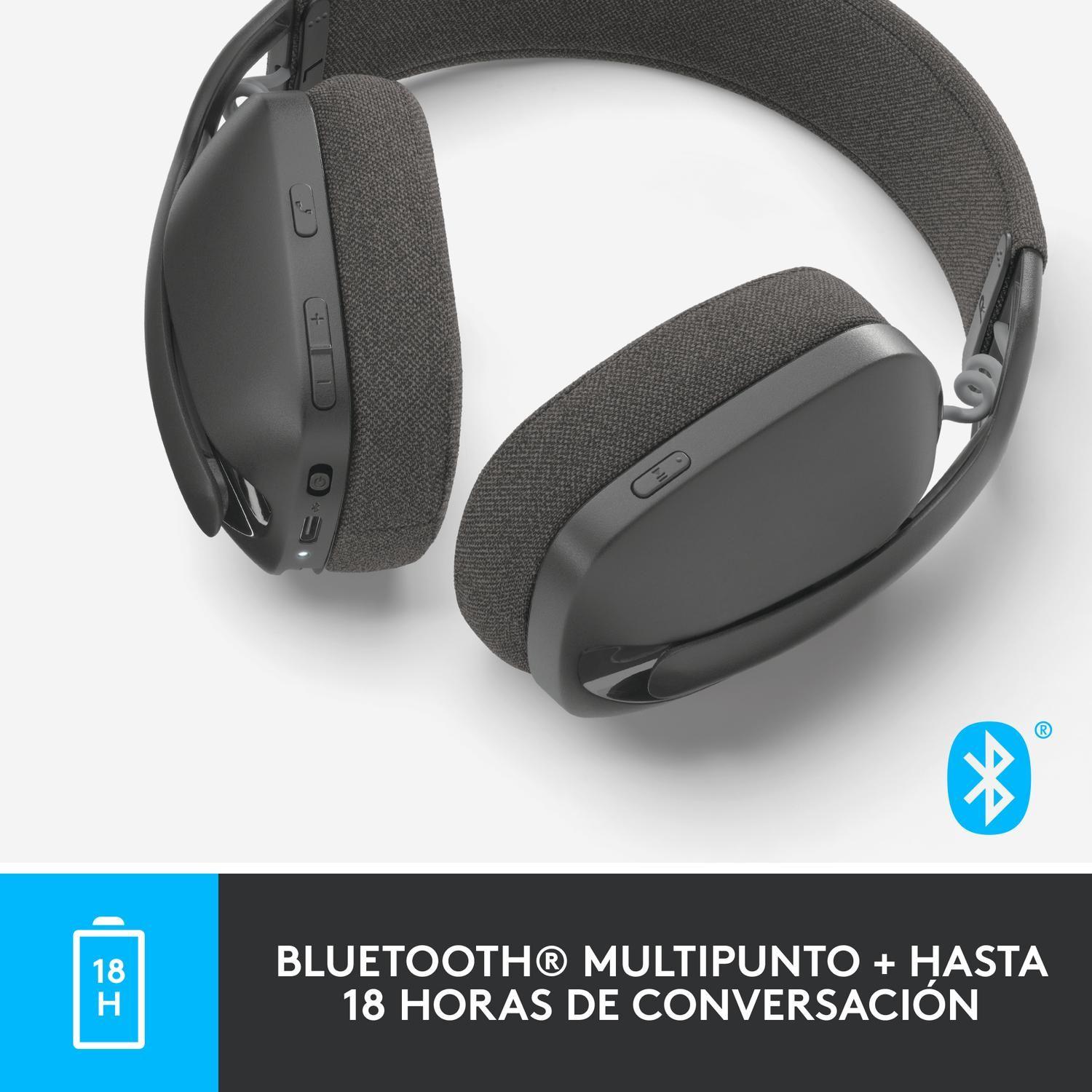 Audifonos Logitech Zone Vibe 100 - Gris-5