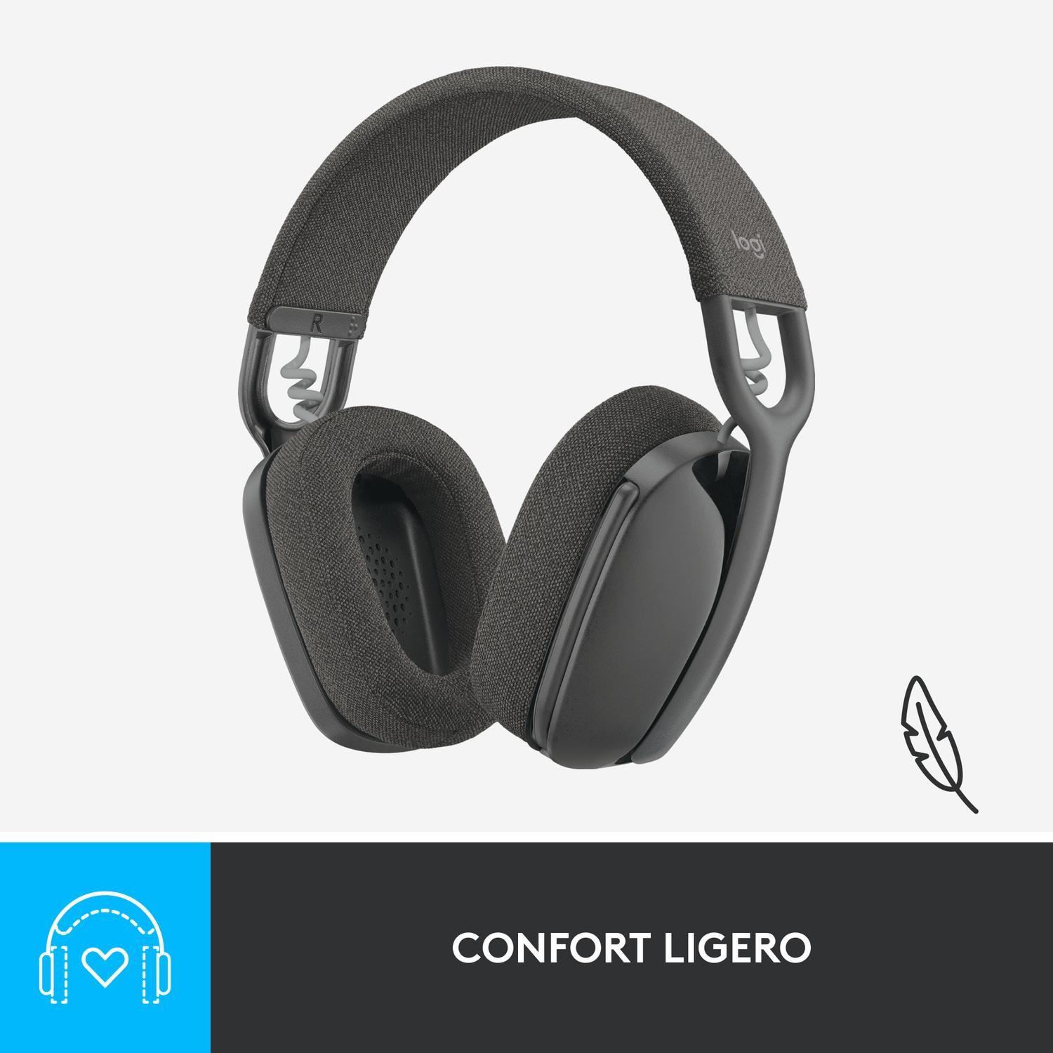 Audifonos Logitech Zone Vibe 100 - Gris-8