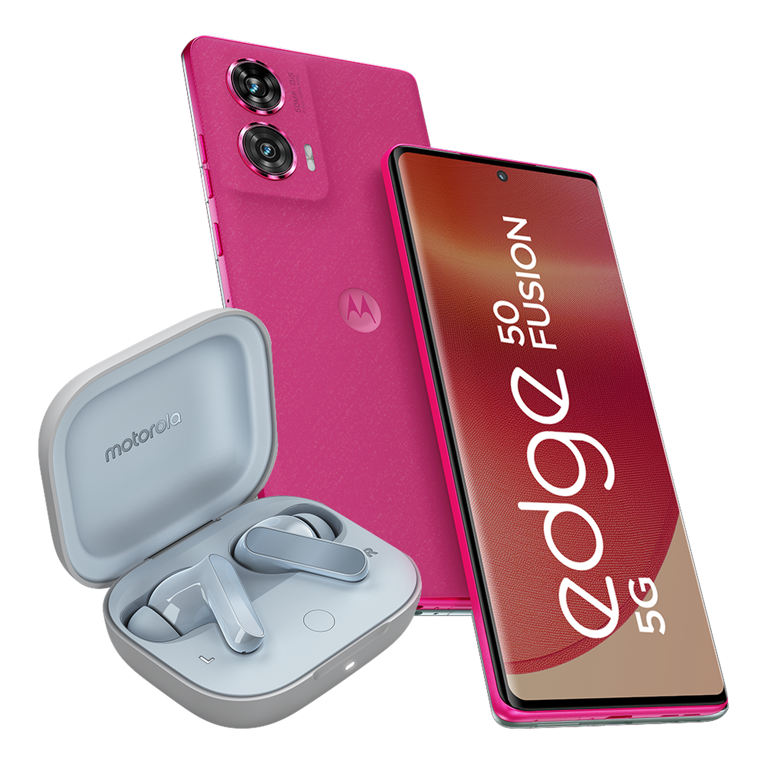 Celular Motorola Edge 50 Fusion + Moto Buds 8+256-0
